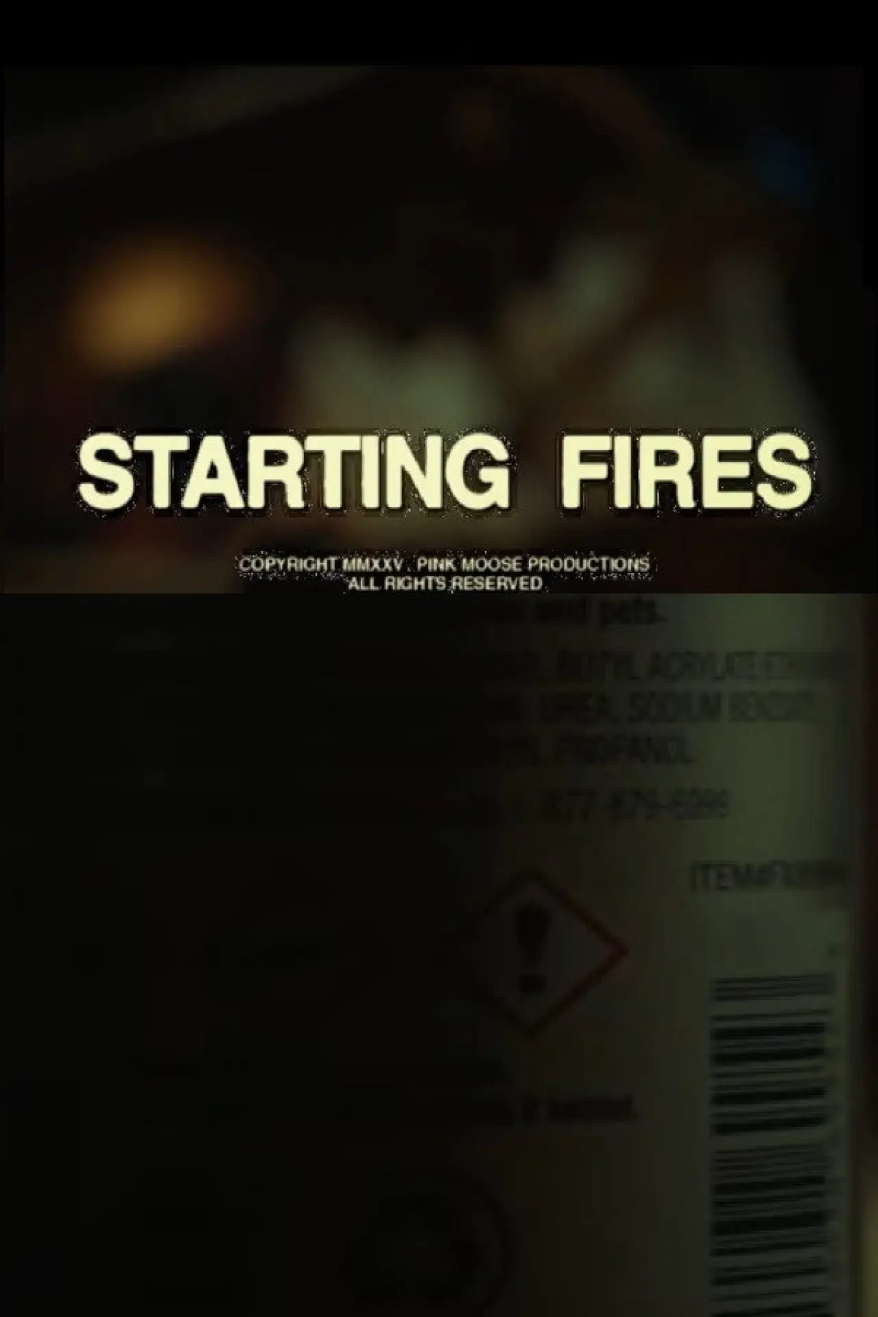 Постер к фильму "STARTING FIRES"