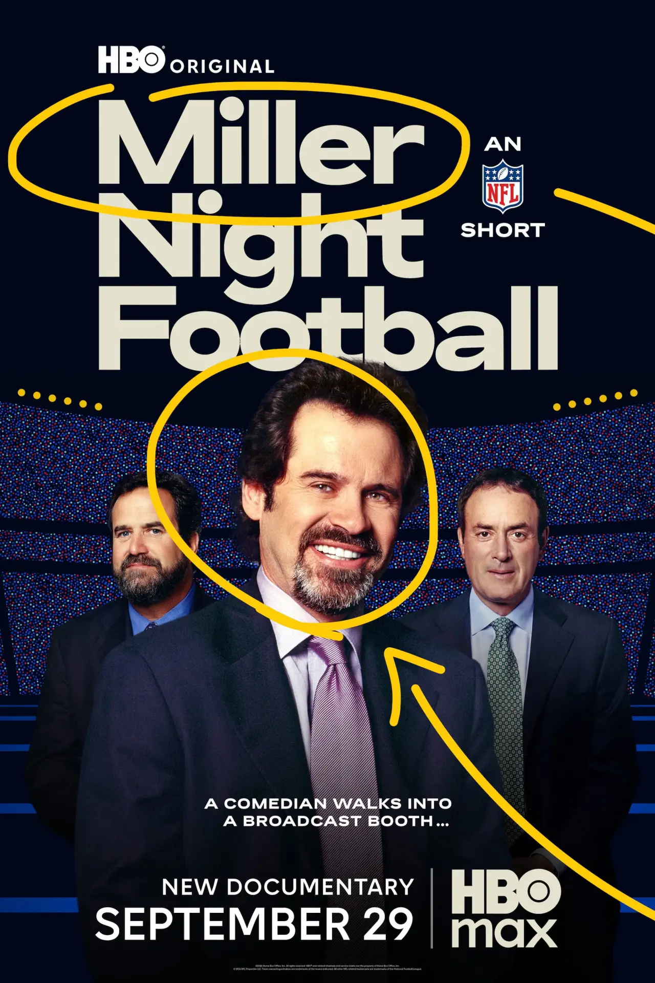 Постер к фильму "Miller Night Football"