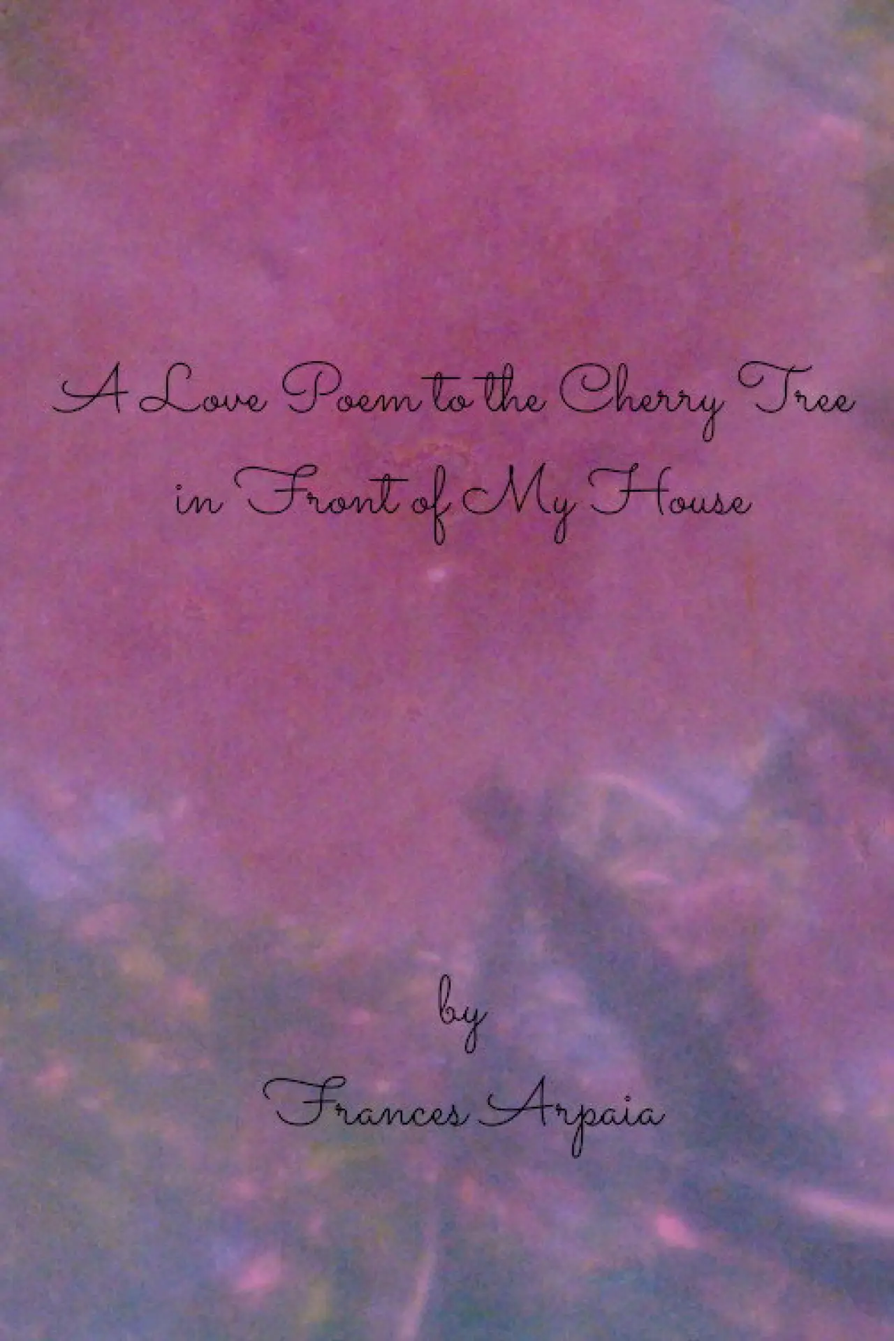 Постер к фильму "A Love Poem to the Cherry Tree in Front of My House"