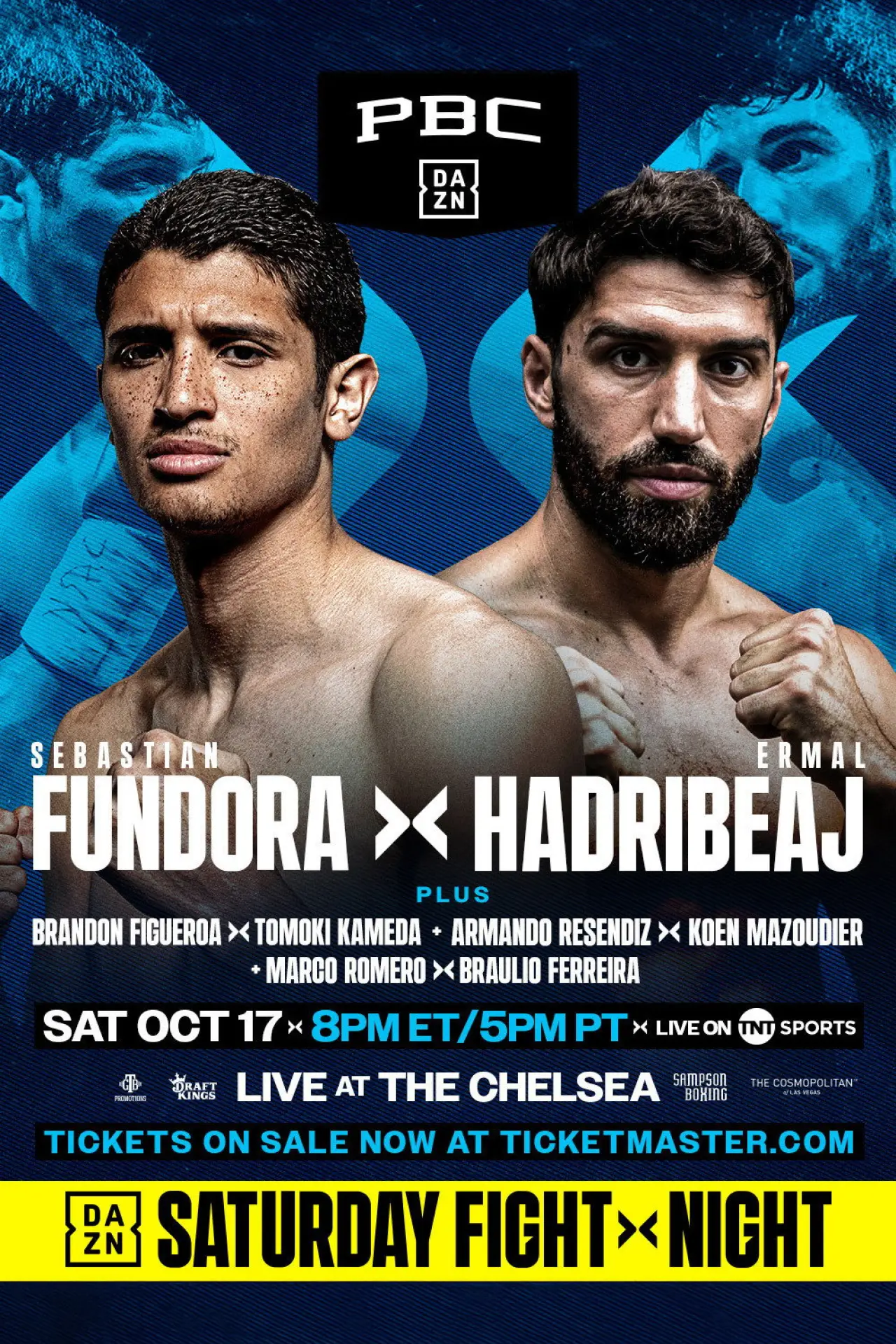 Постер к фильму "Sebastian Fundora vs. Ermal Hadribeaj"
