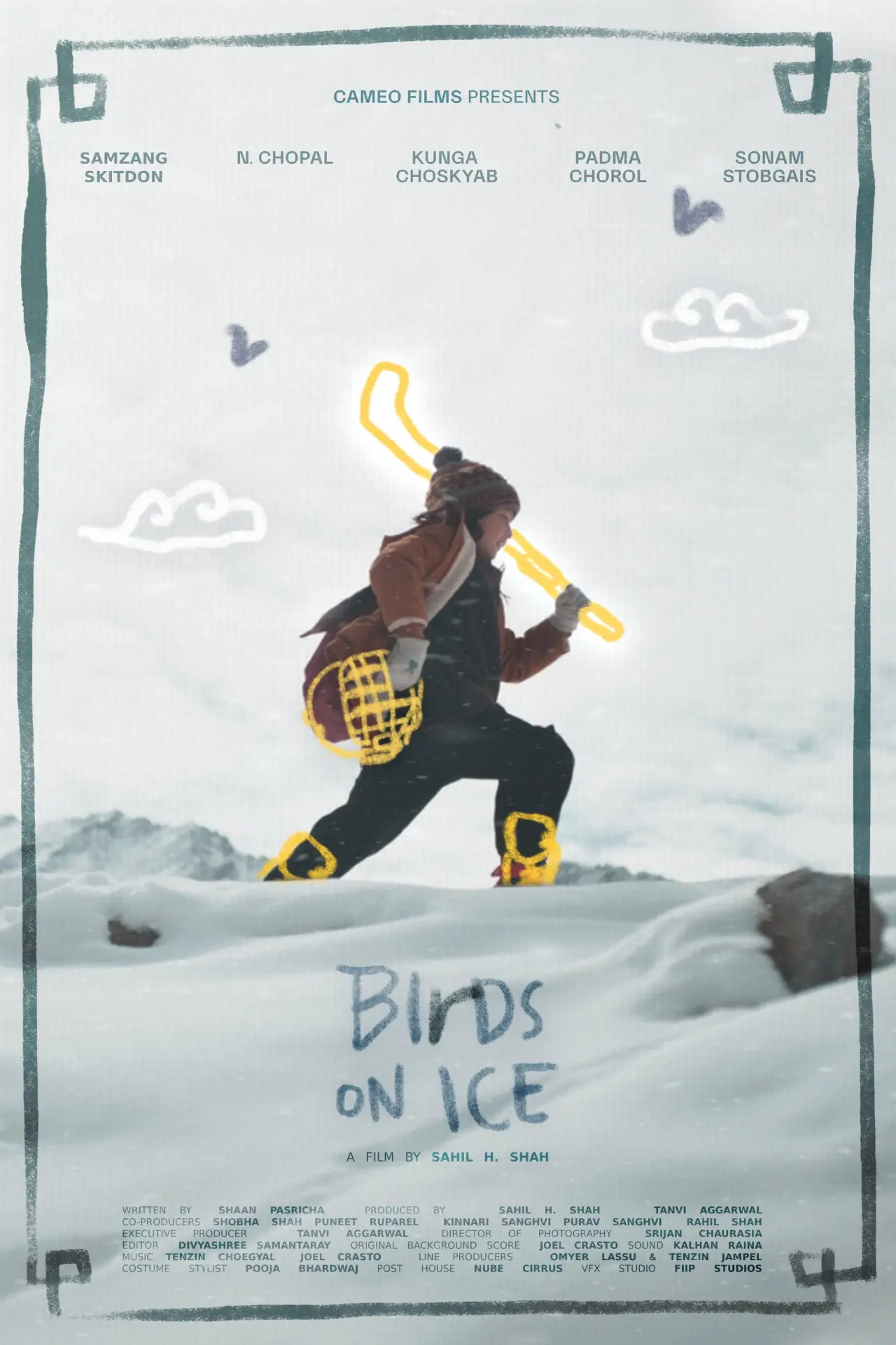 Постер к фильму "Birds on Ice"