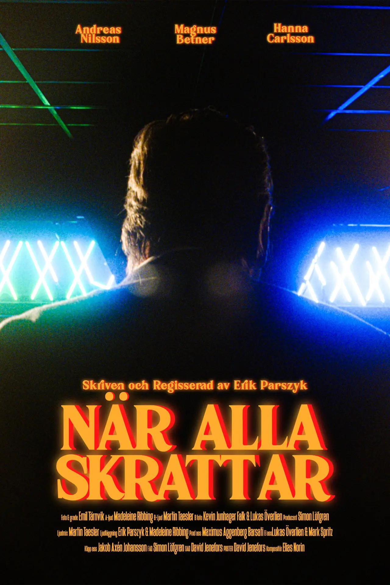 Постер к фильму "När alla skrattar"