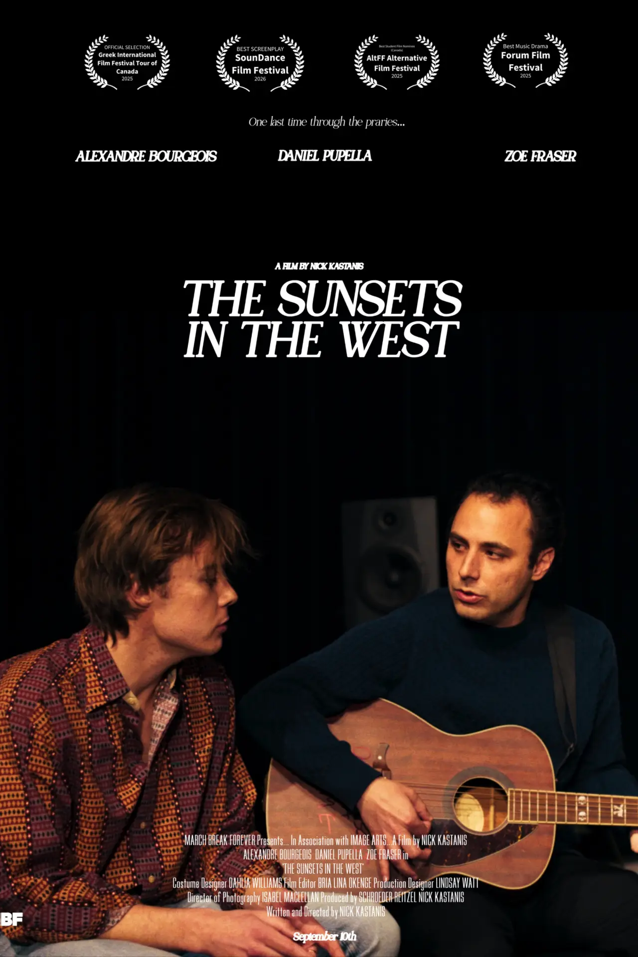 Постер к фильму "The Sunsets in the West"