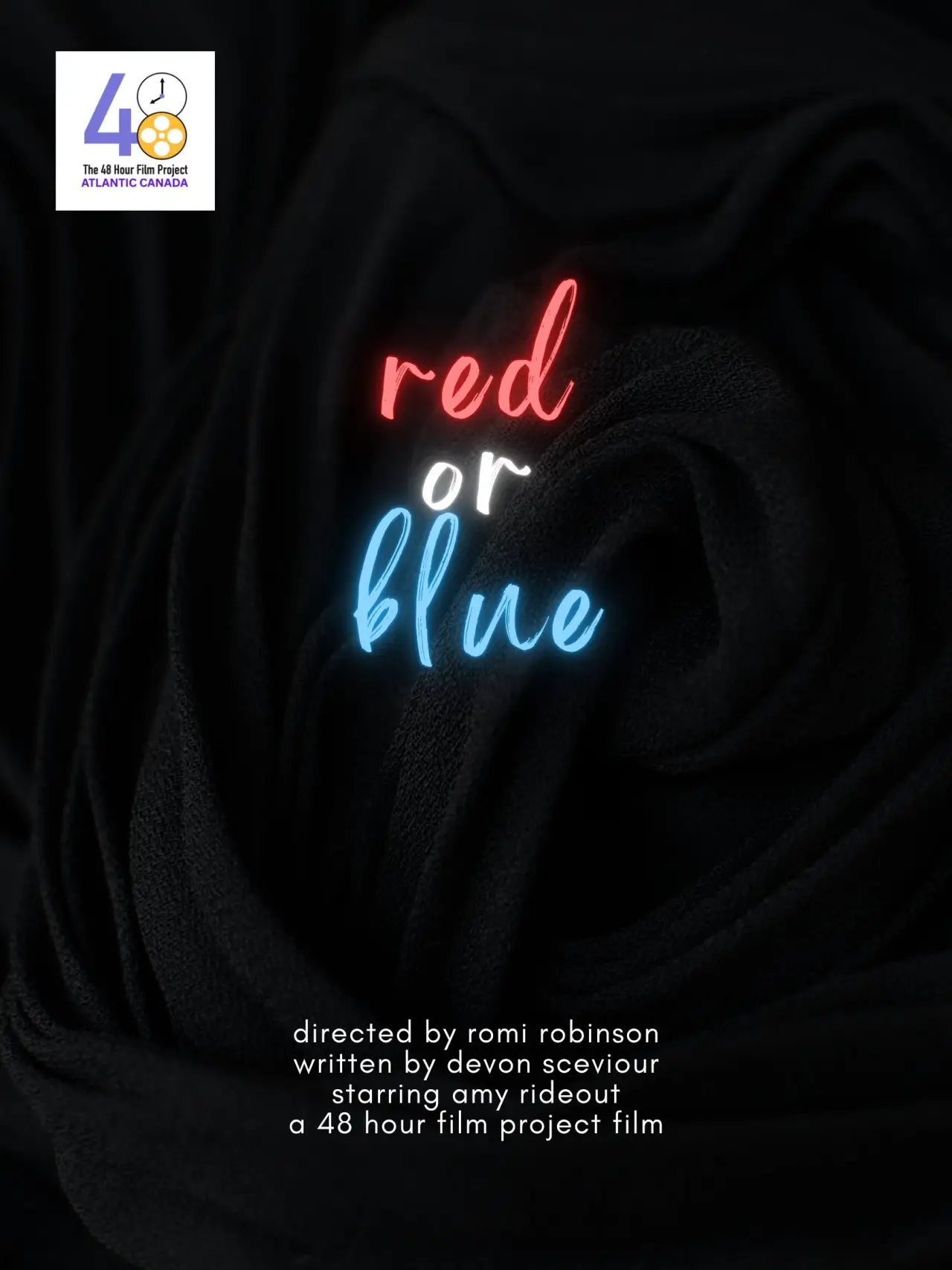 Постер к фильму "red or blue"