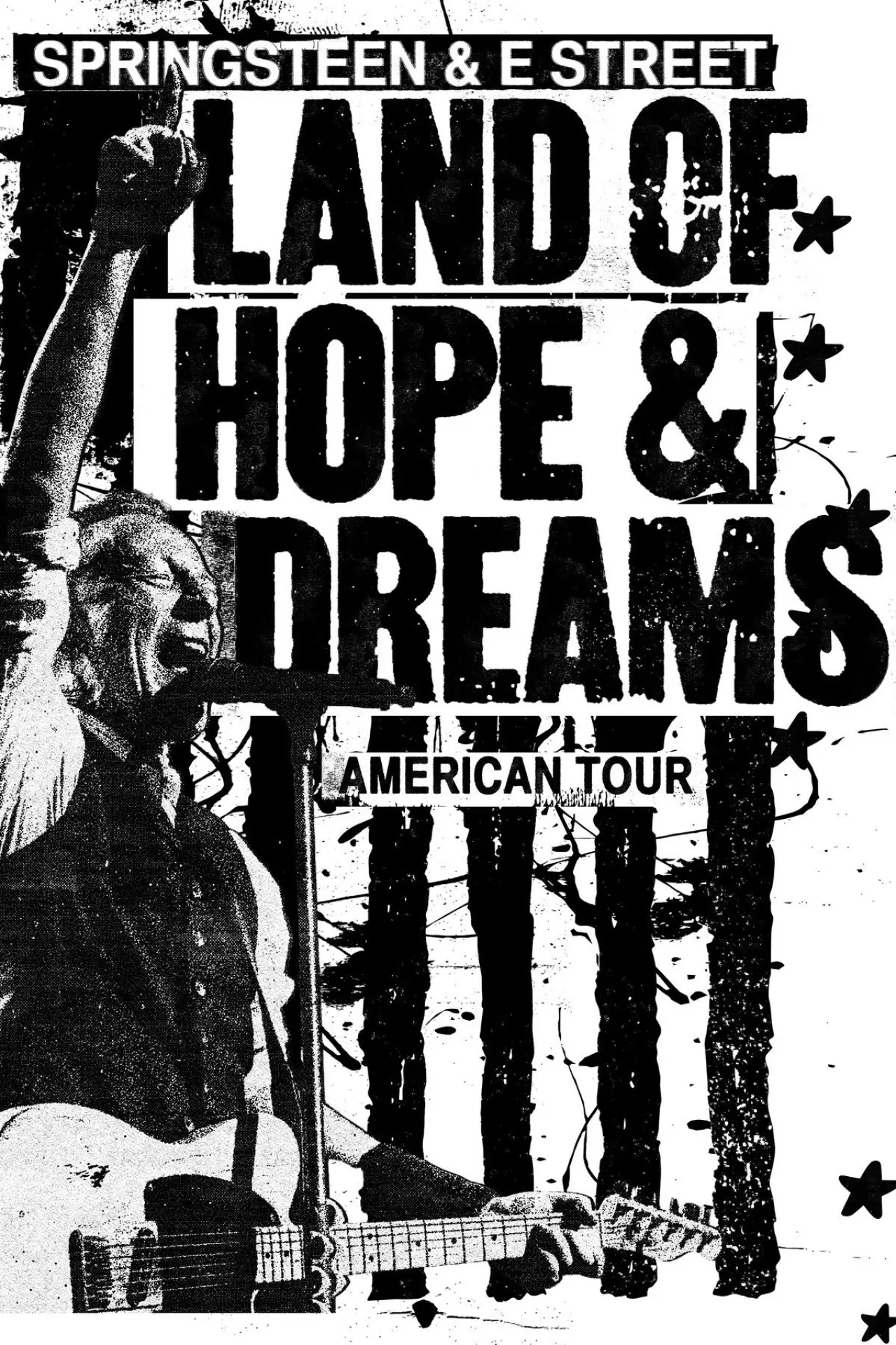 Постер к фильму "Bruce Springsteen and the E Street Band: Land of Hope and Dreams American Tour (Philadelphia Freedom Cut): Part One"