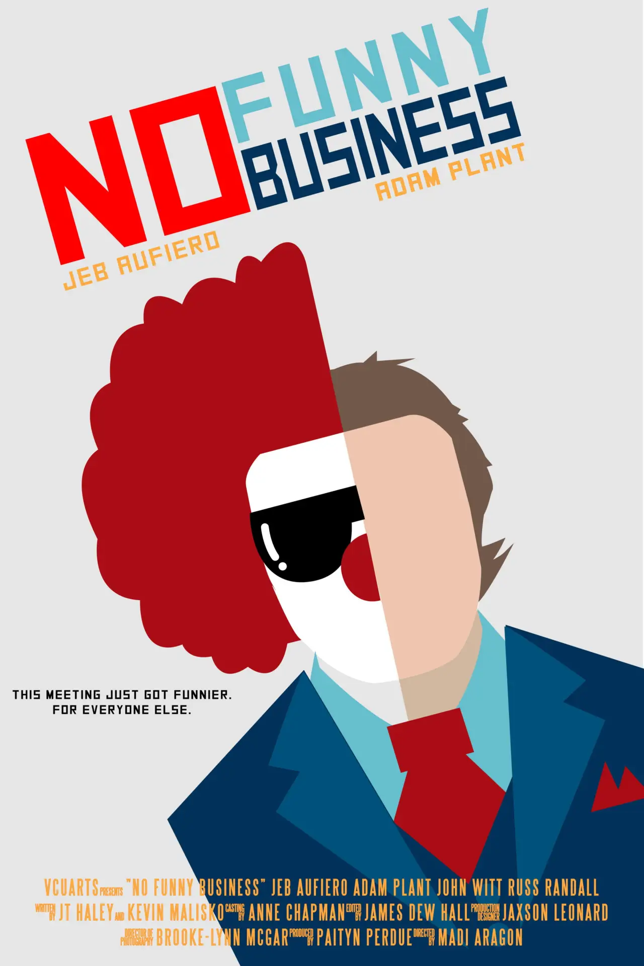 Постер к фильму "No Funny Business"
