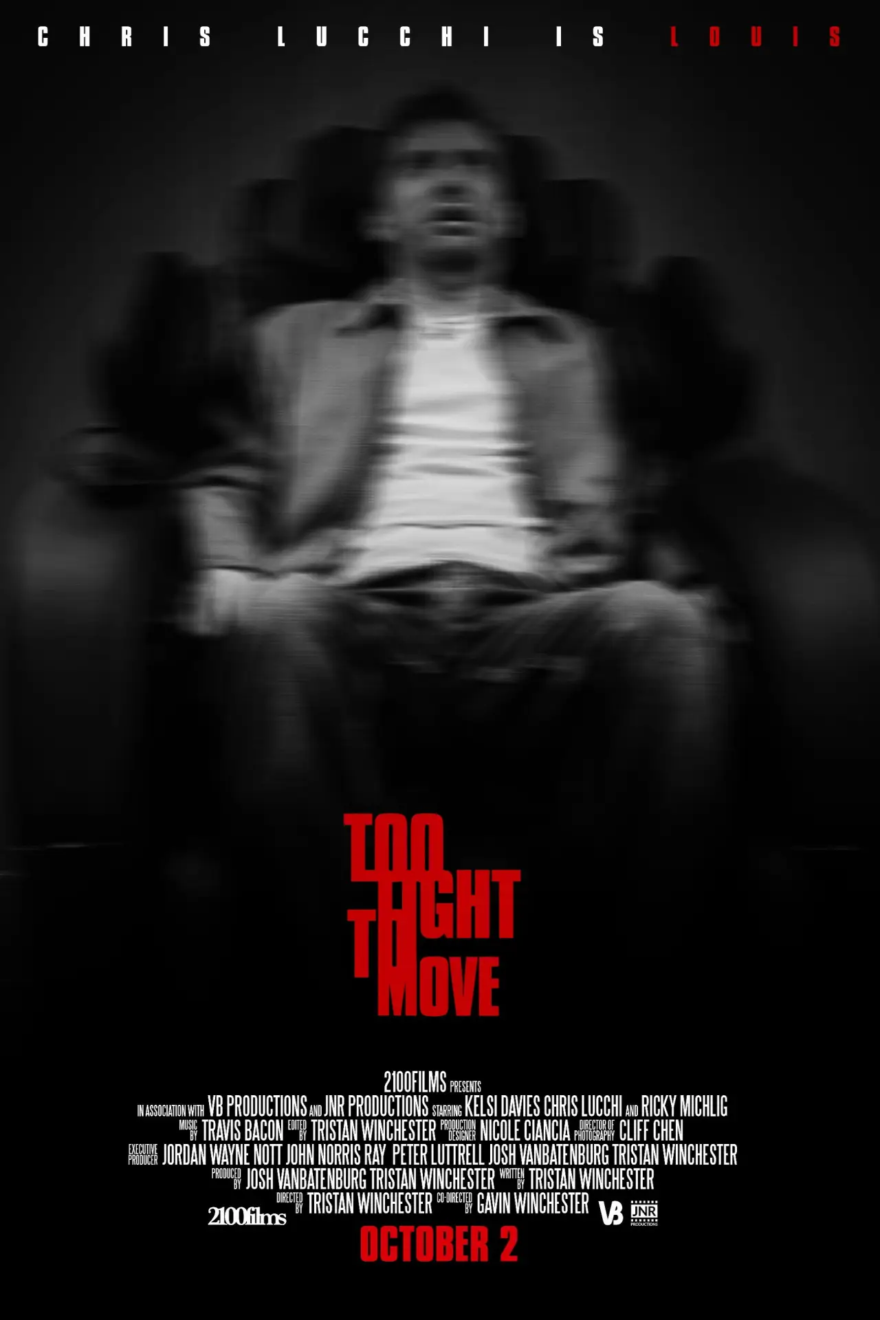 Постер к фильму "Too Tight to Move"
