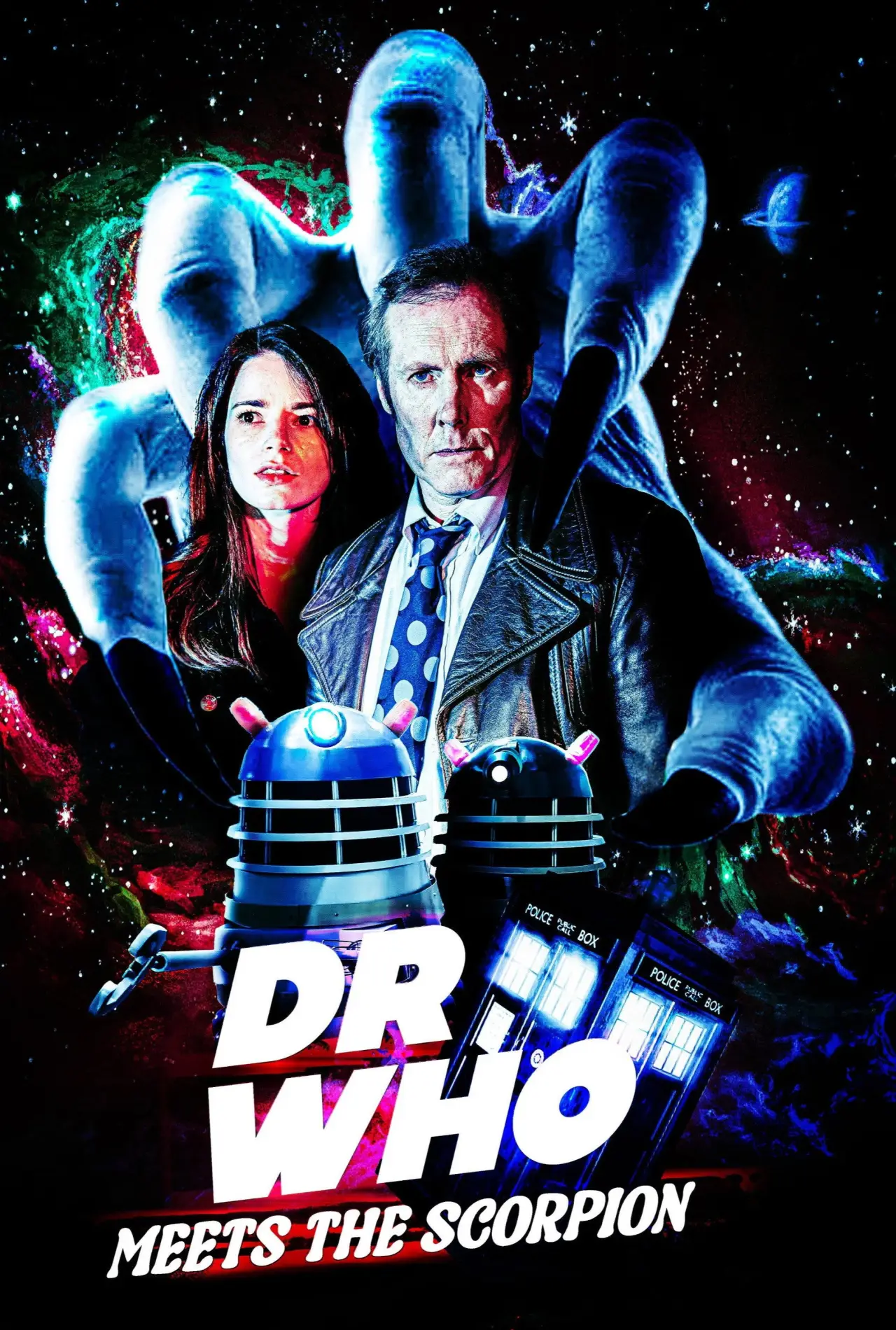 Постер к фильму "Dr Who Meets the Scorpion"
