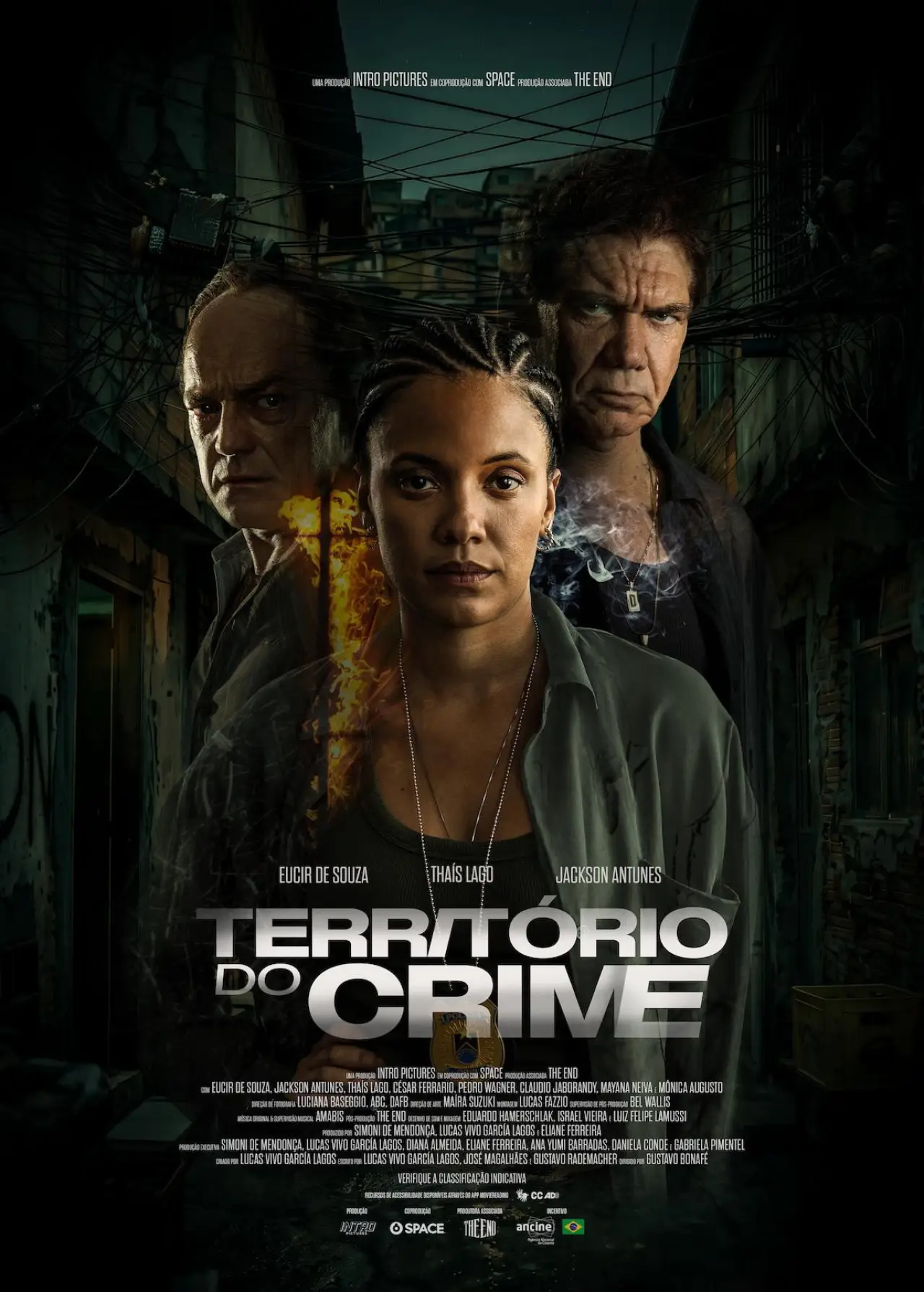 Постер к фильму "Território do Crime"