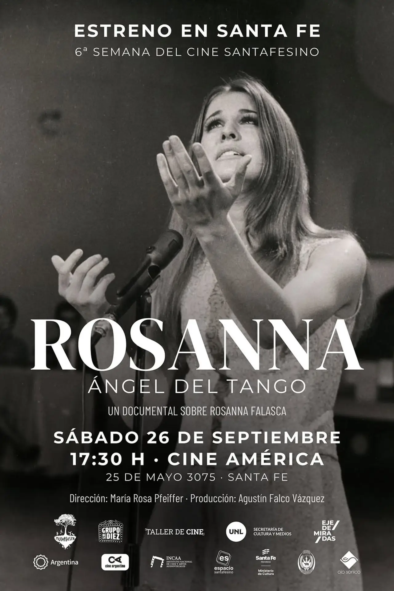 Постер к фильму "Rosanna, ángel del tango"