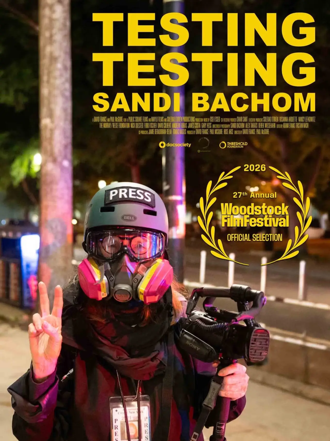 Постер к фильму "Testing Testing Sandi Bachom"