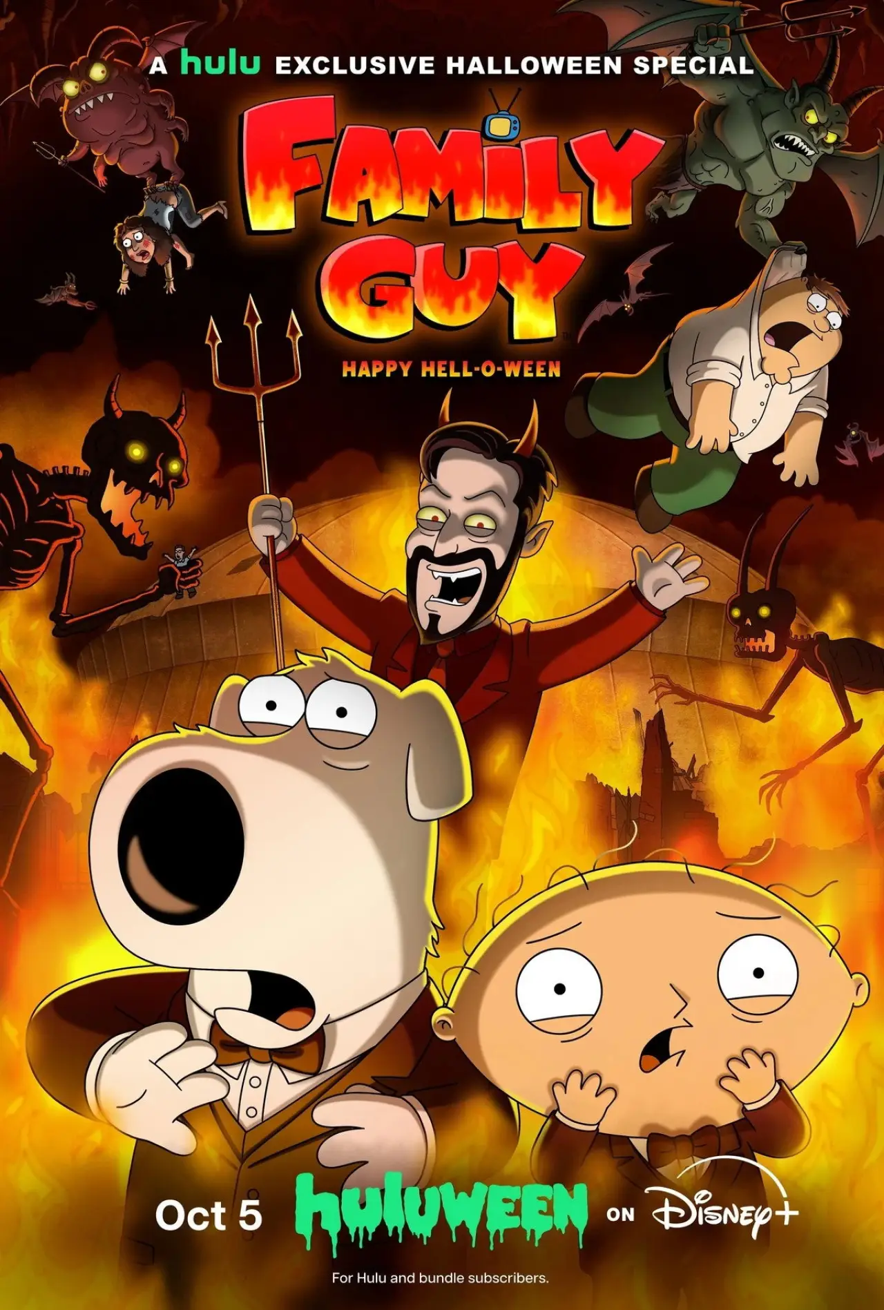 Постер к фильму "Family Guy Happy Hell-o-ween"