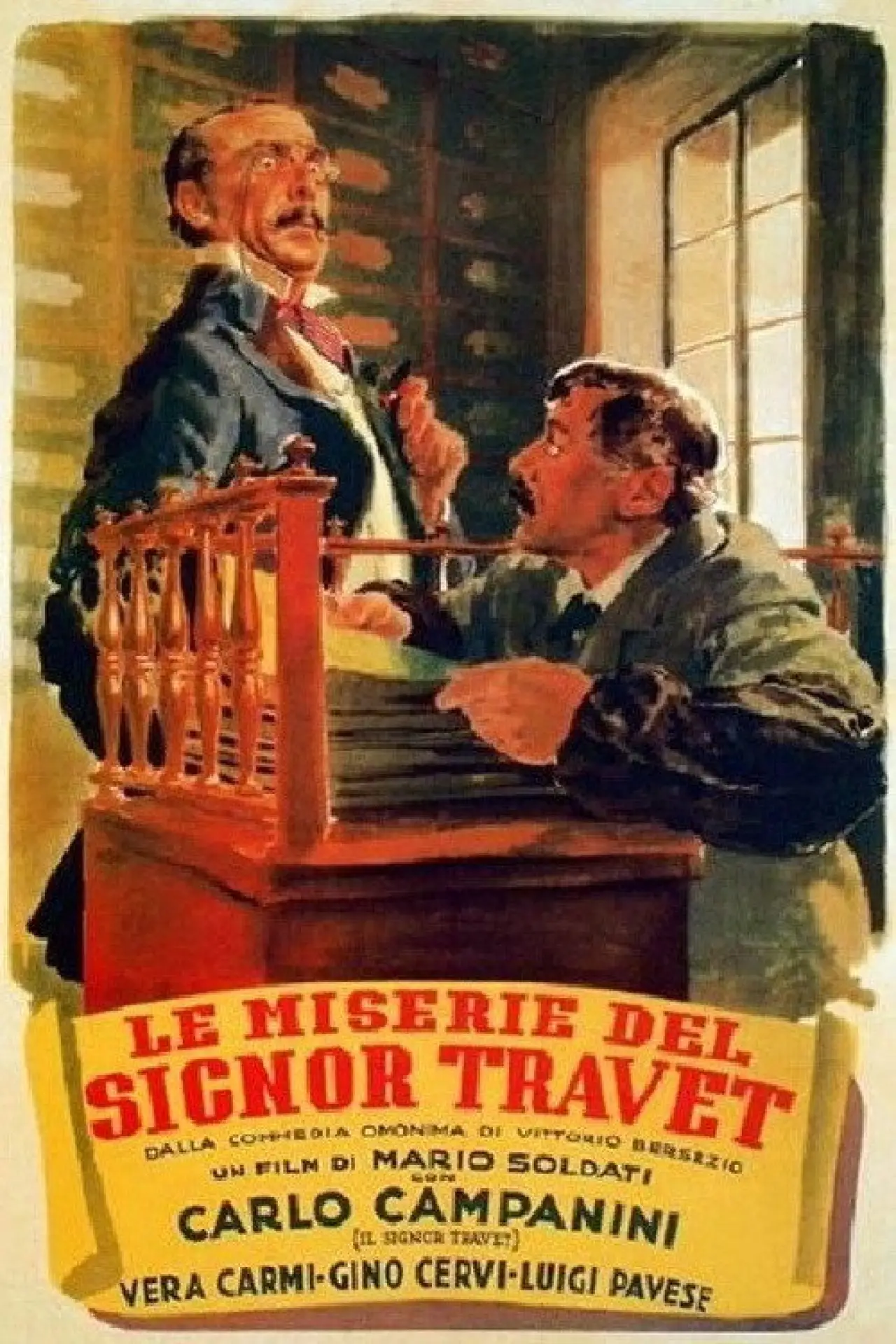 Постер к фильму "Le miserie del signor Travet"