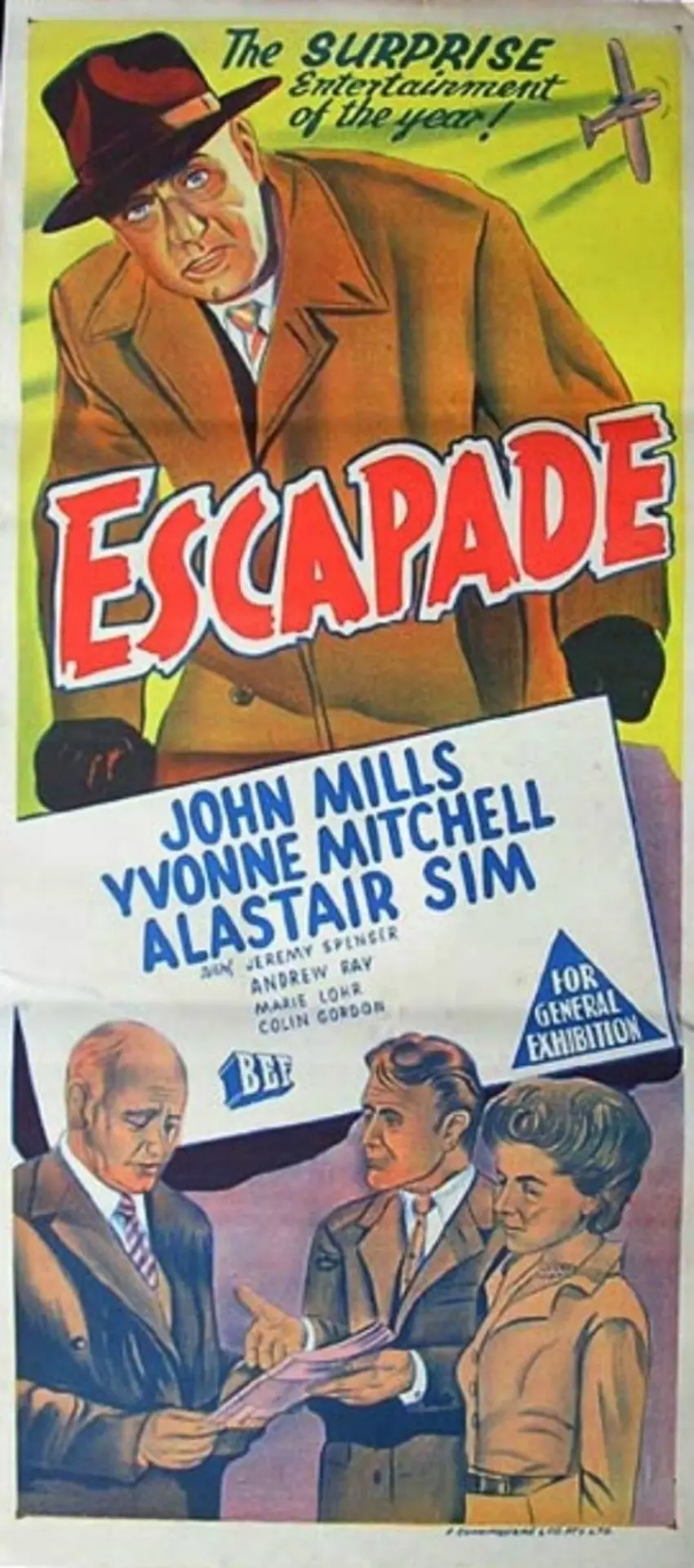 Постер к фильму "Escapade"