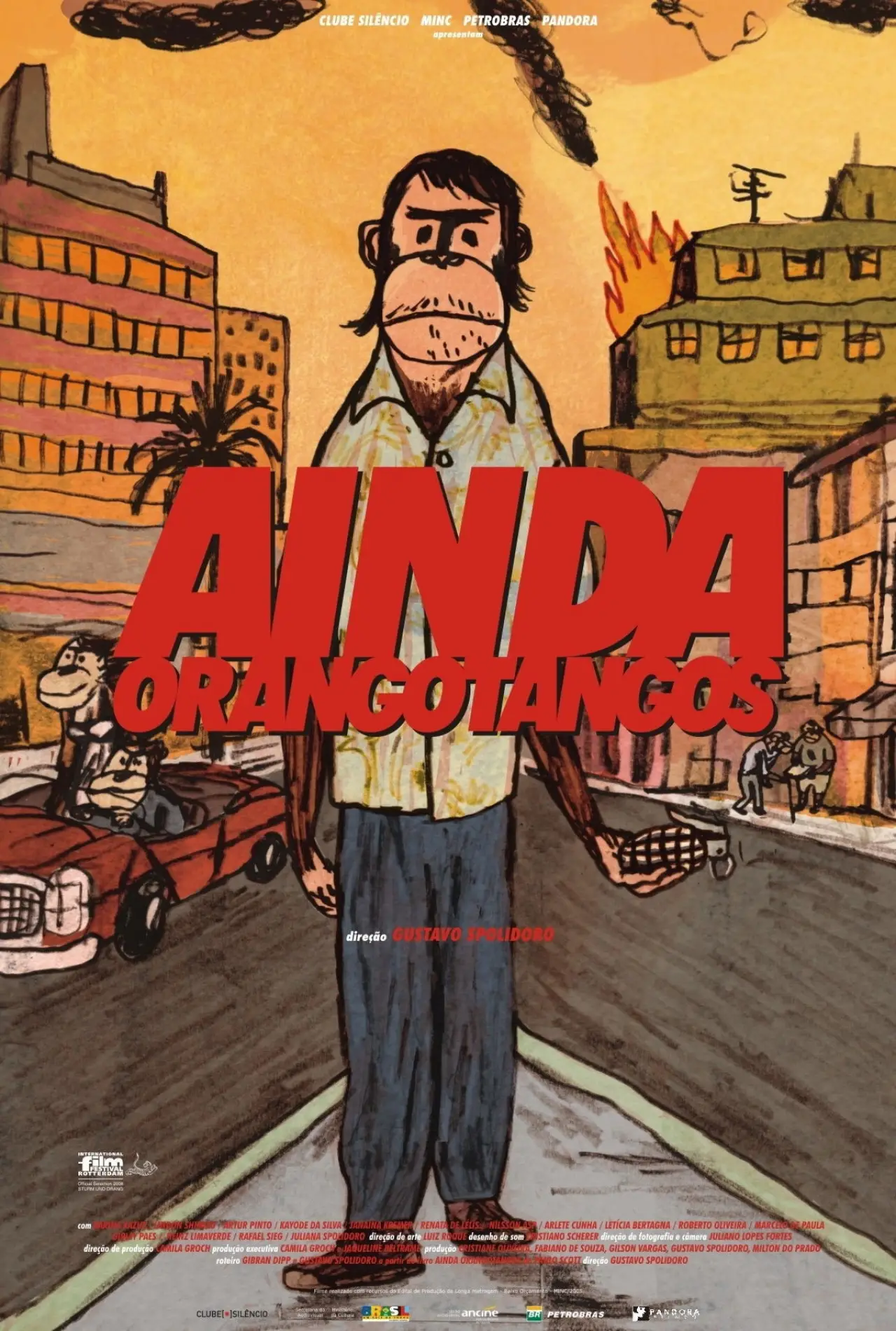 Постер к фильму "Ainda Orangotangos"