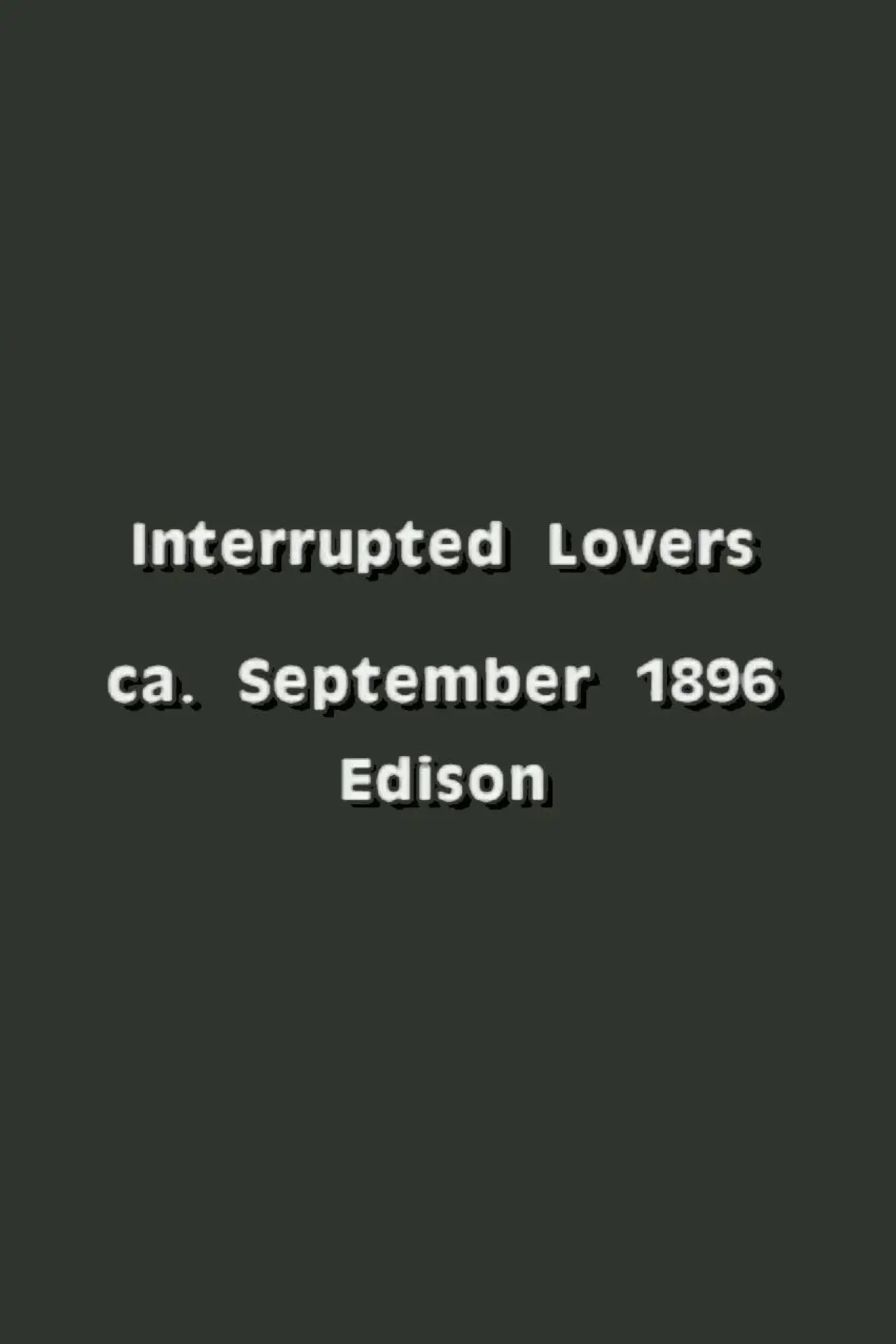 Постер к фильму "Interrupted Lovers"