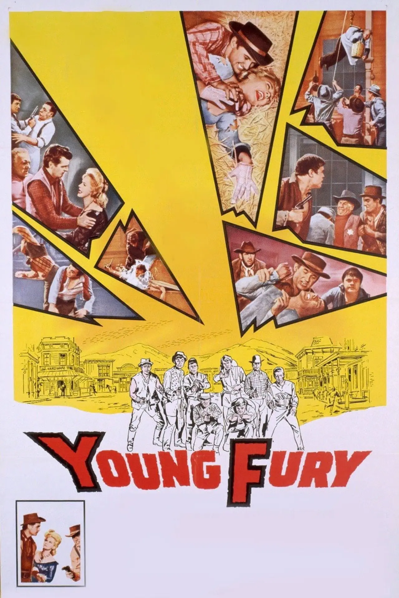 Постер к фильму "Young Fury"
