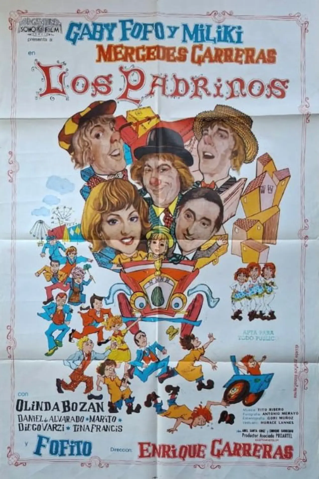 Постер к фильму "Los padrinos"
