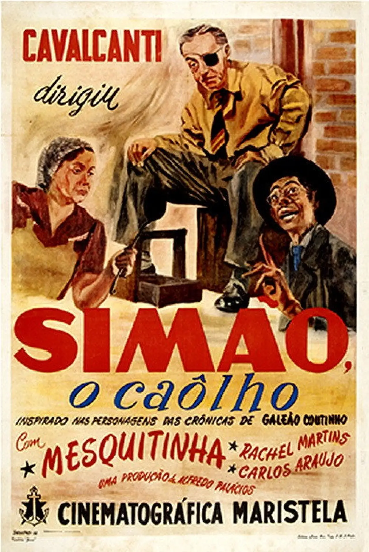 Постер к фильму "Simão, o Caolho"