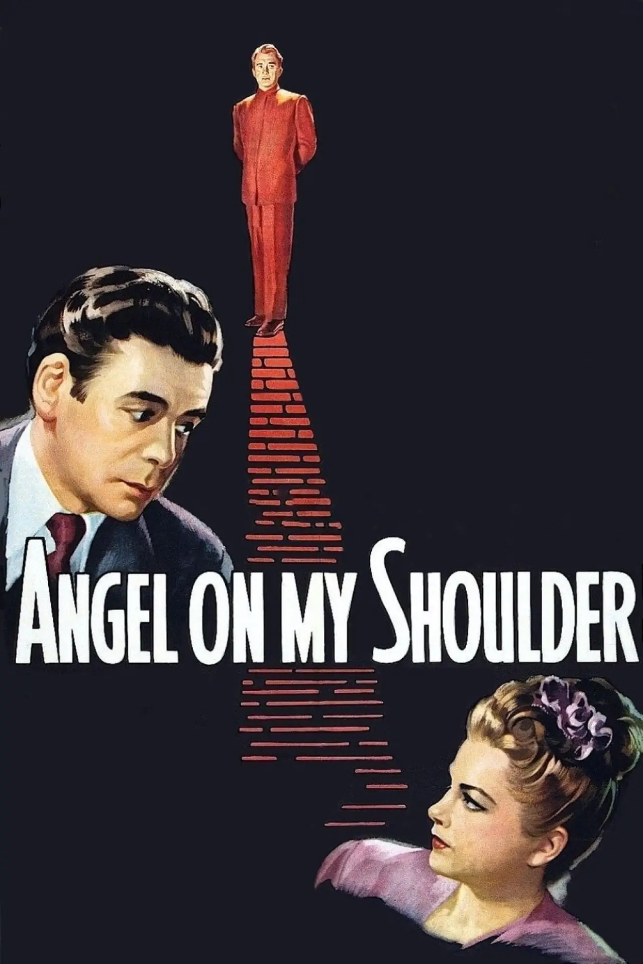 Постер к фильму "Angel on My Shoulder"