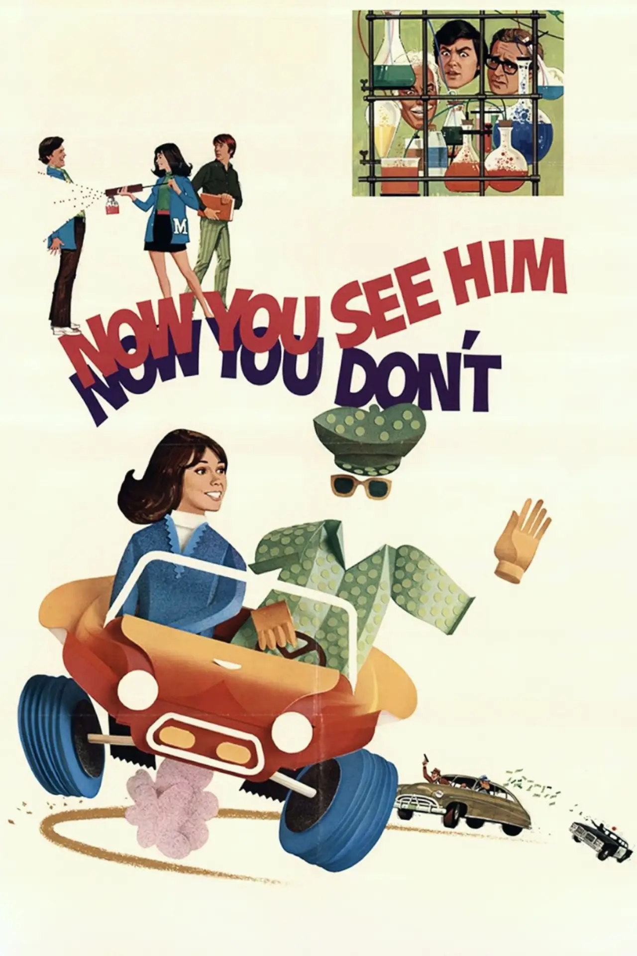 Постер к фильму "Now You See Him, Now You Don