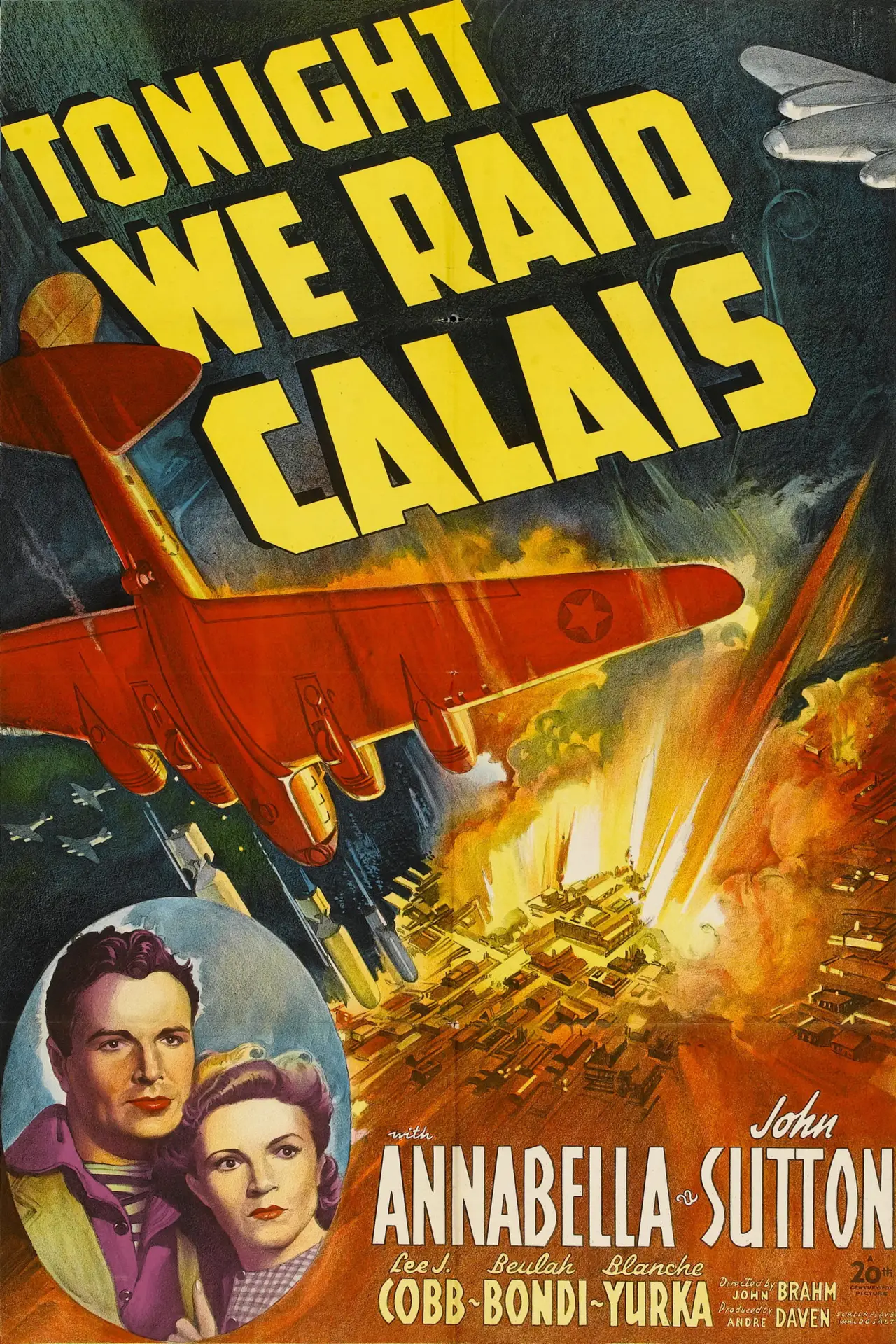 Постер к фильму "Tonight We Raid Calais"