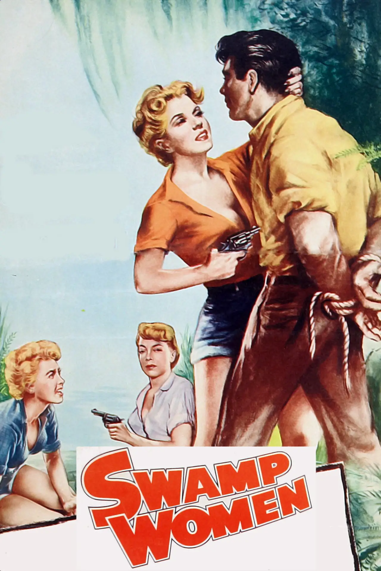 Постер к фильму "Swamp Women"