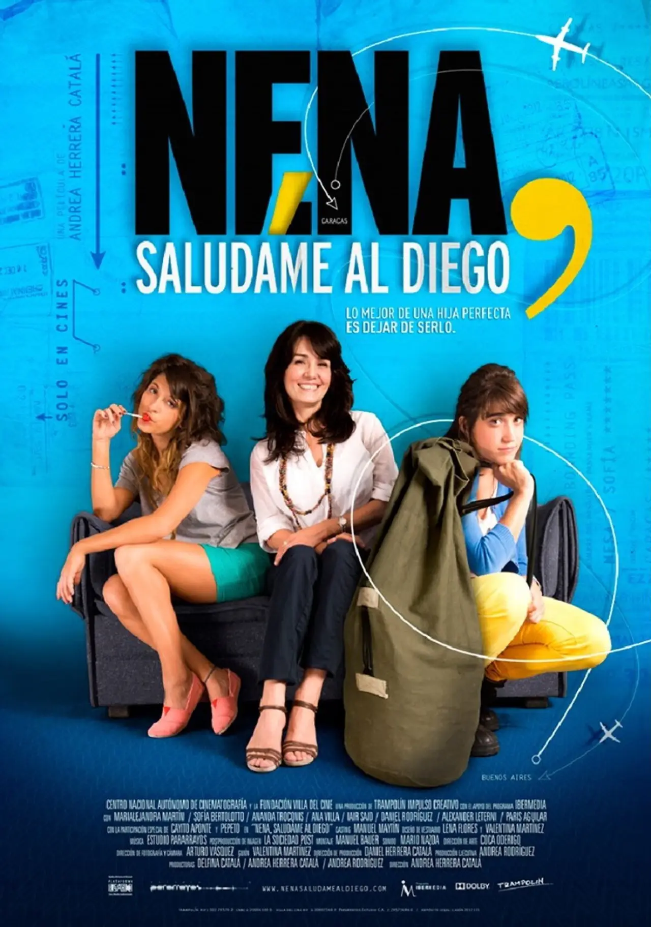 Постер к фильму "Nena, Saludáme al Diego"