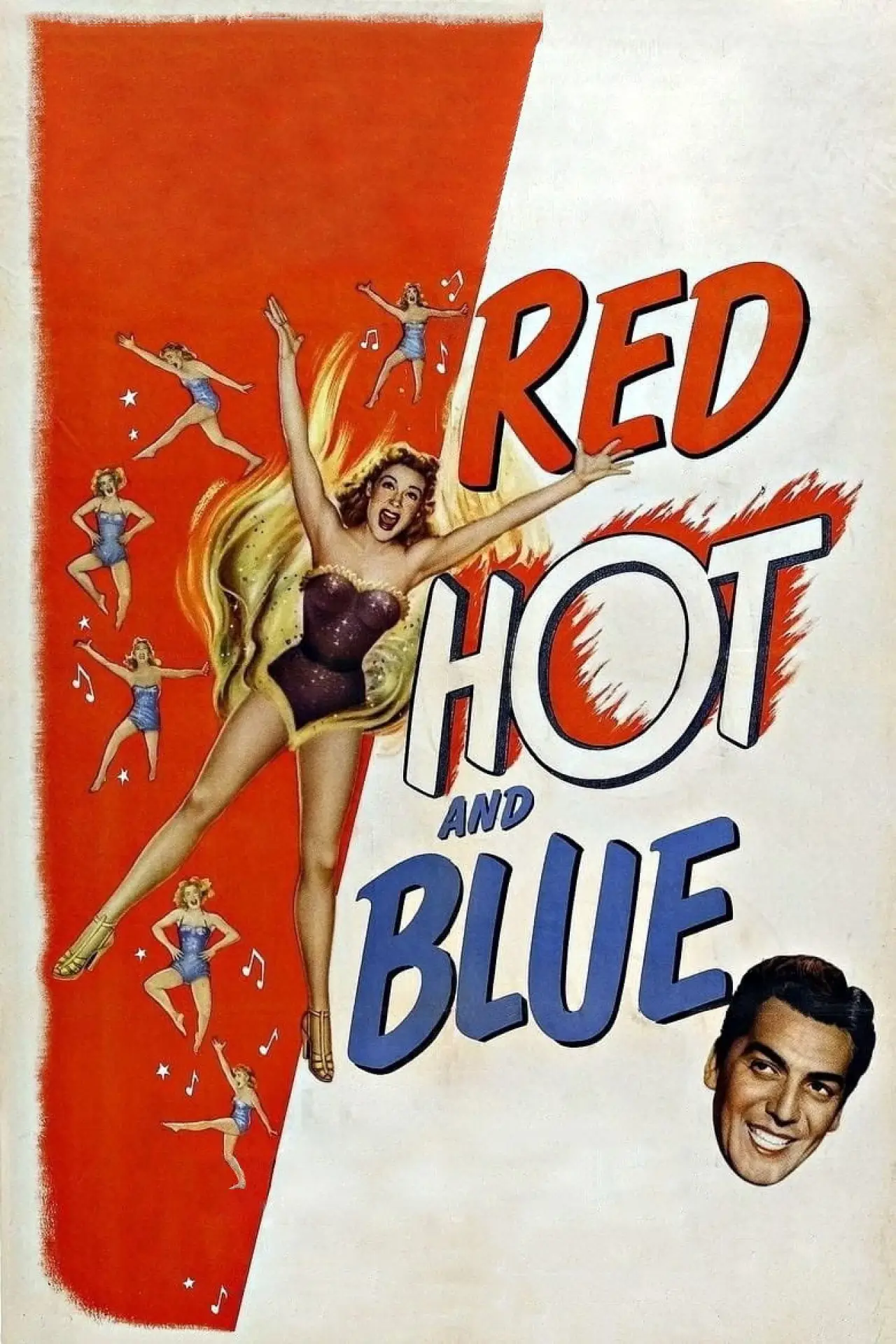 Постер к фильму "Red, Hot and Blue"