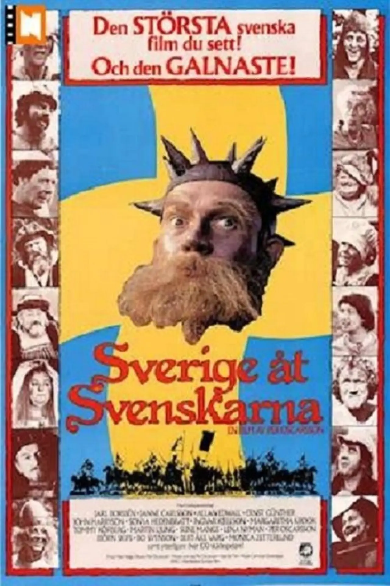 Постер к фильму "Sverige åt svenskarna"