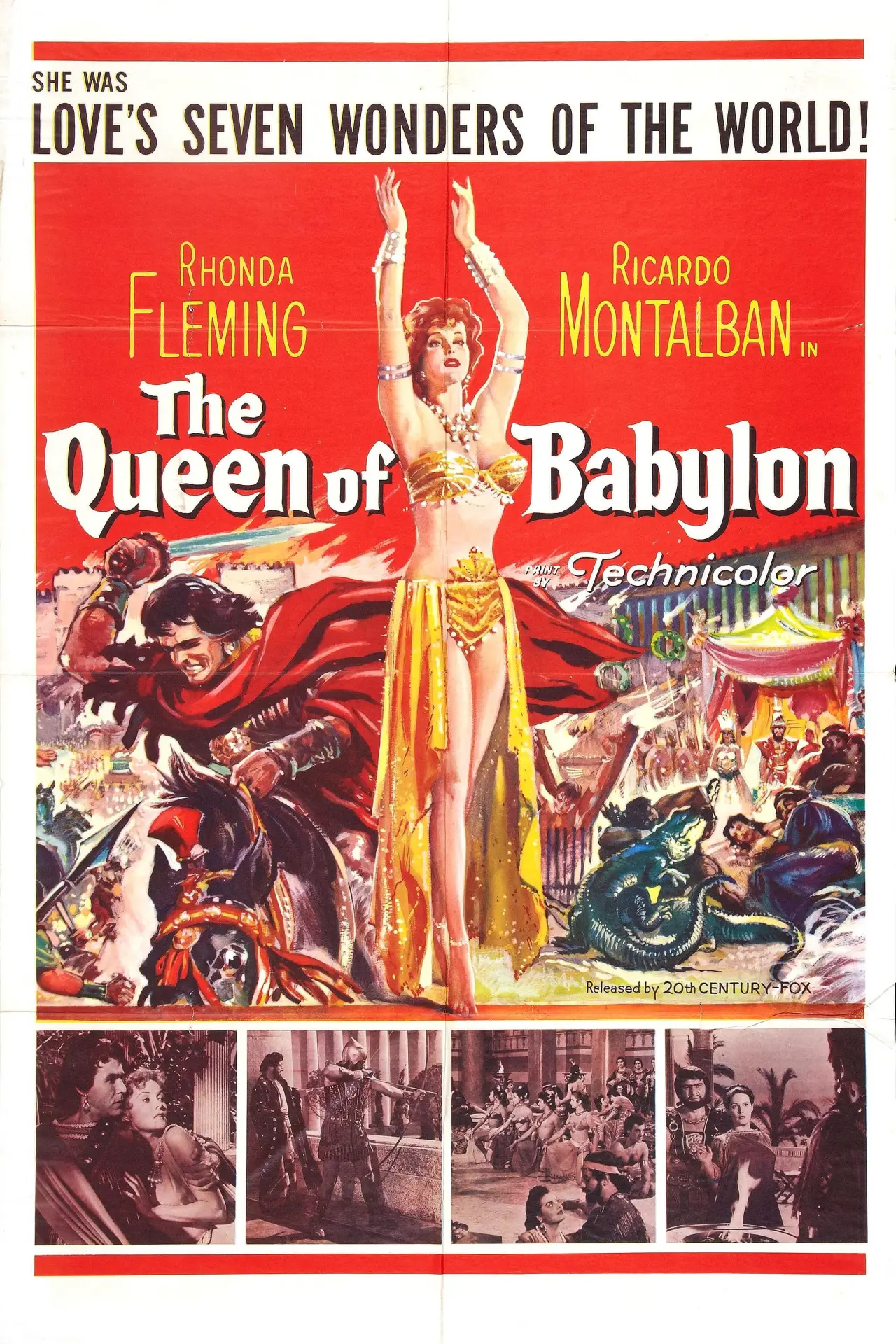 Постер к фильму "La cortigiana di Babilonia"