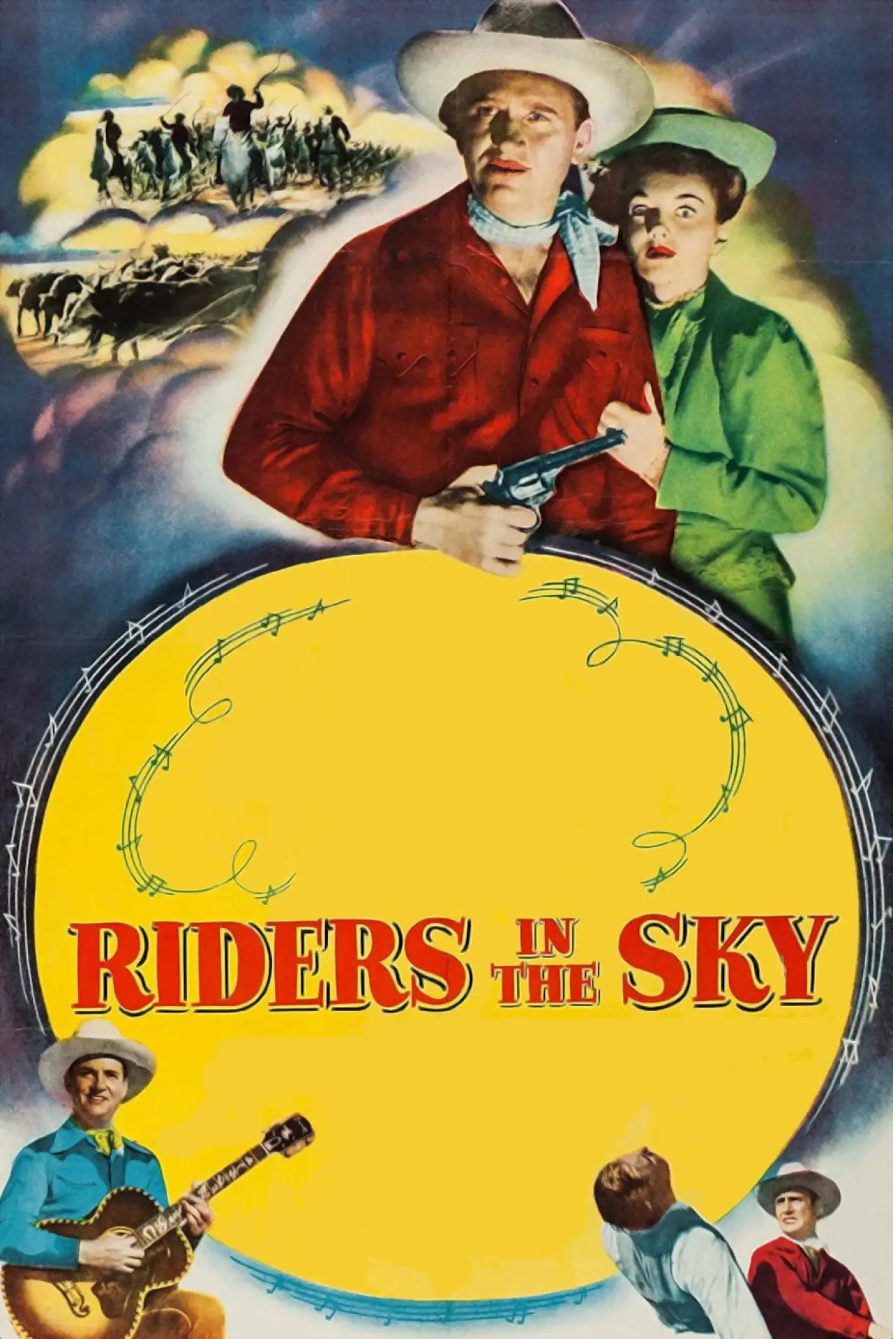 Постер к фильму "Riders in the Sky"