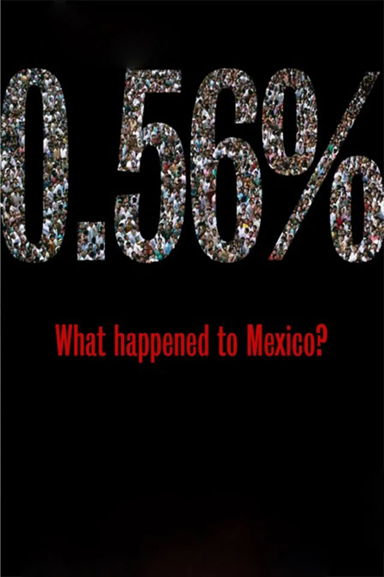Постер к фильму "0.56% ¿Qué le pasó a México?"