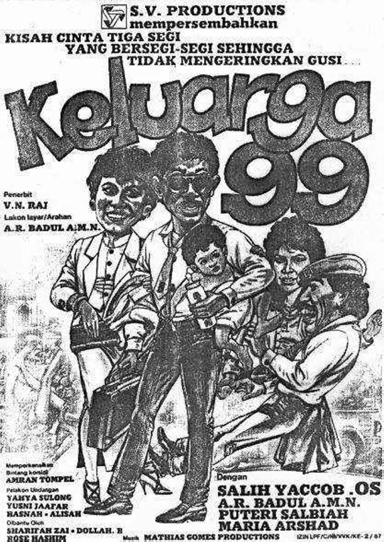Постер к фильму "Keluarga 99"