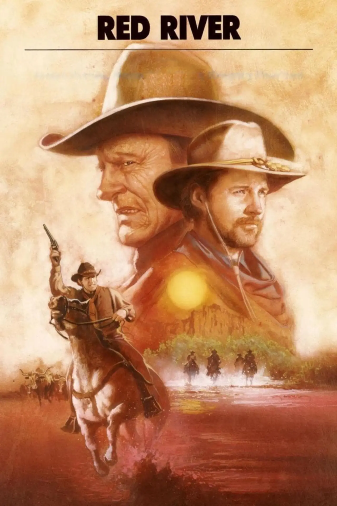 Постер к фильму "Red River"