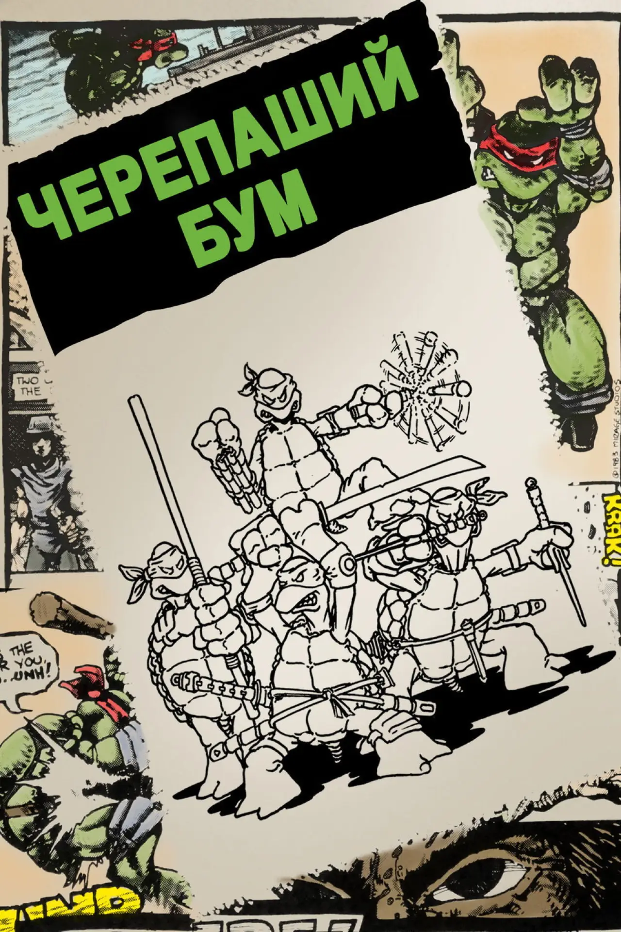 Постер к фильму "Черепаший бум"