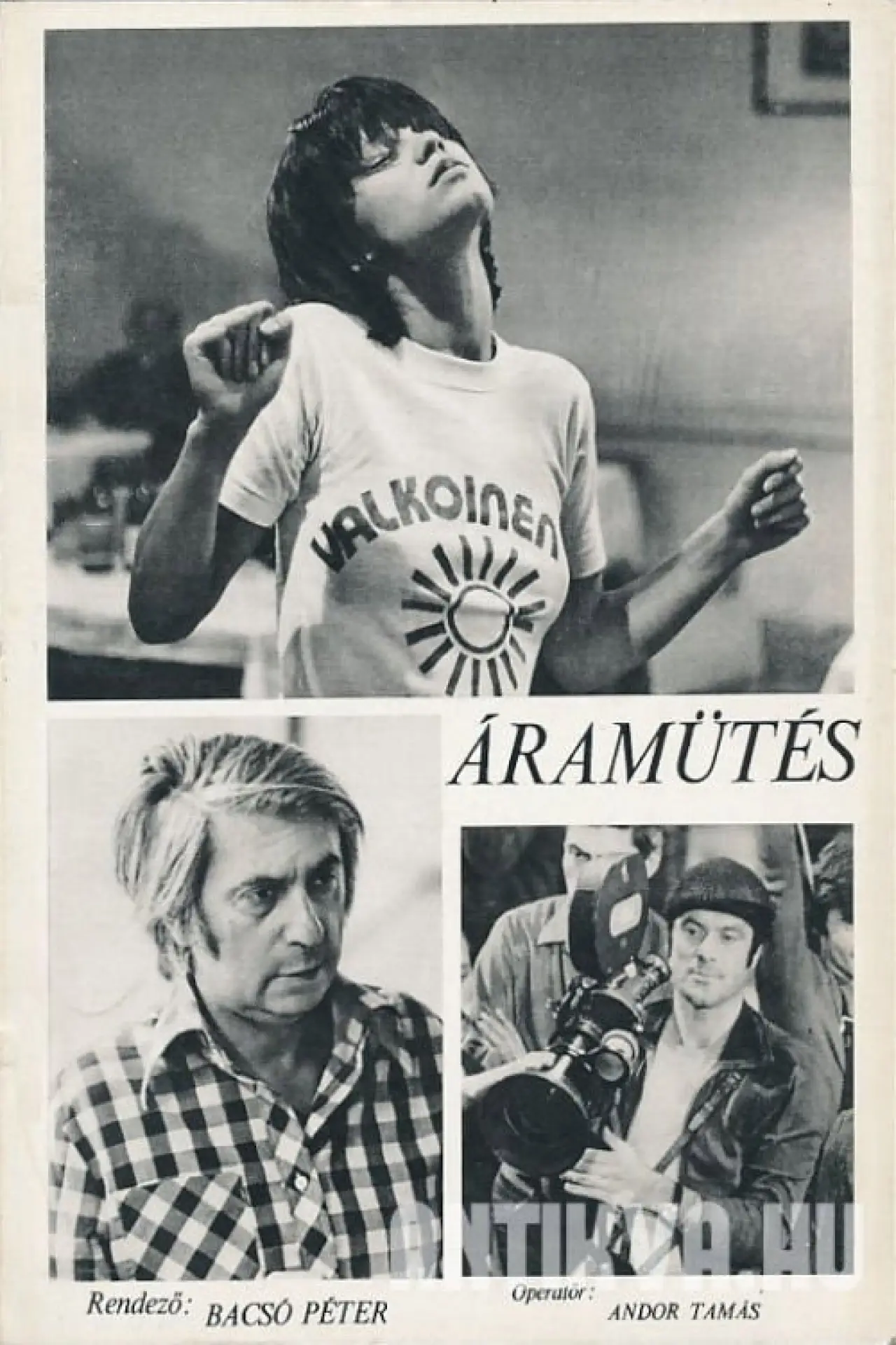 Постер к фильму "Áramütés"