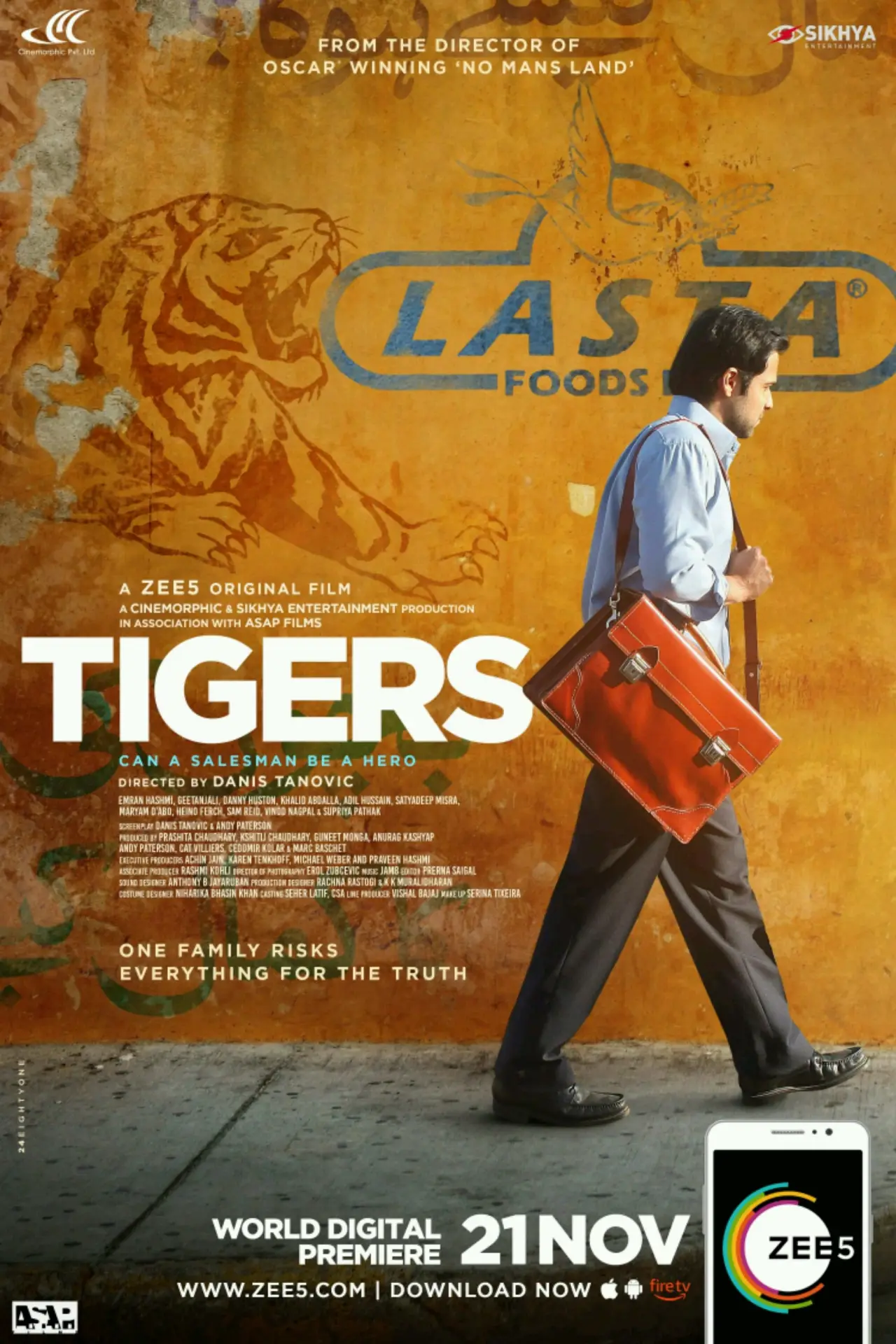 Постер к фильму "Tigers"