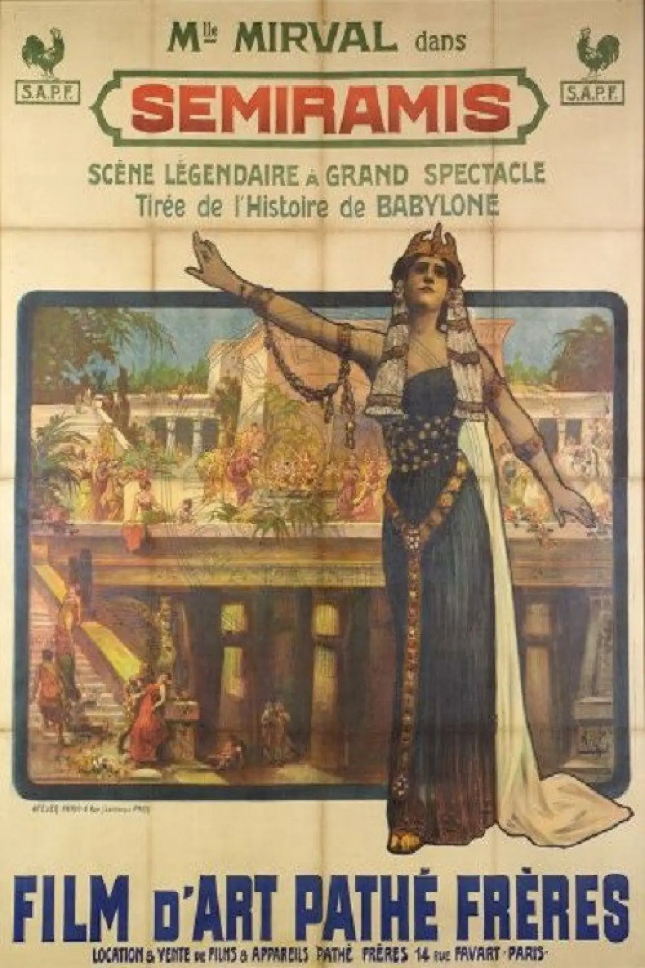 Постер к фильму "Sémiramis"