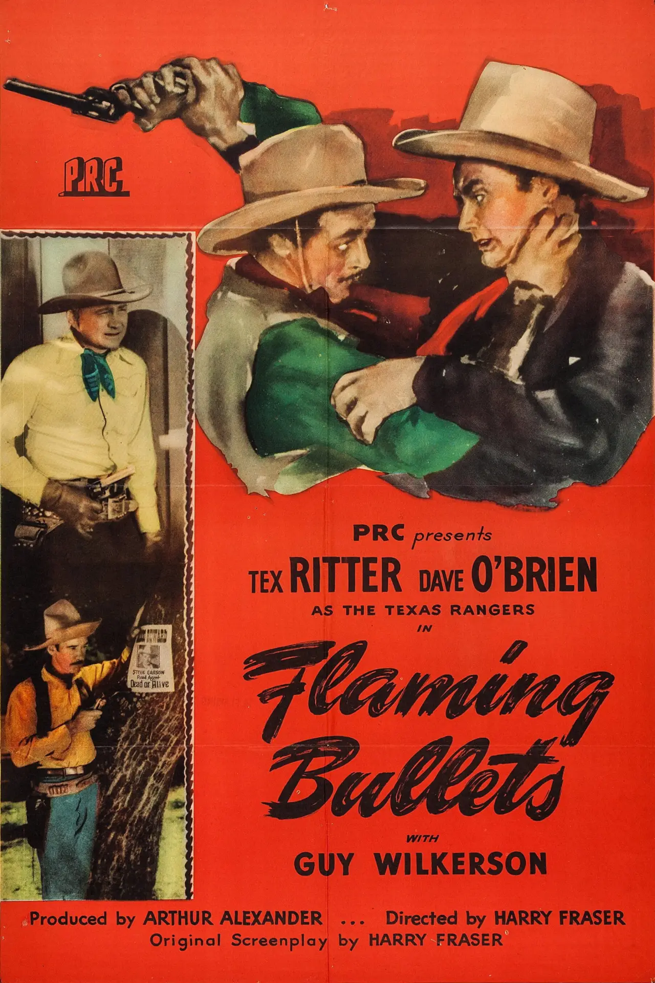 Постер к фильму "Flaming Bullets"
