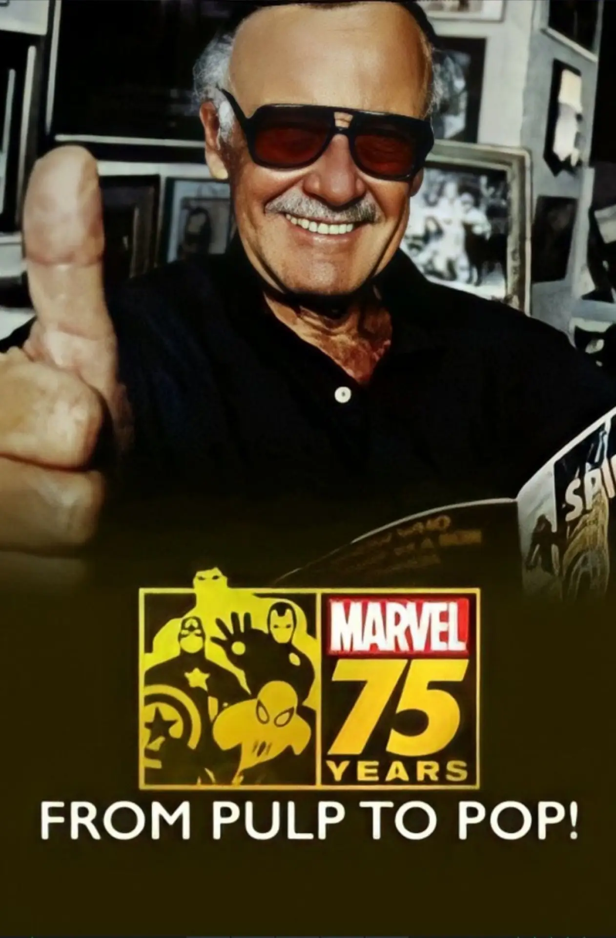 Постер к фильму "Marvel: 75 Years, from Pulp to Pop!"