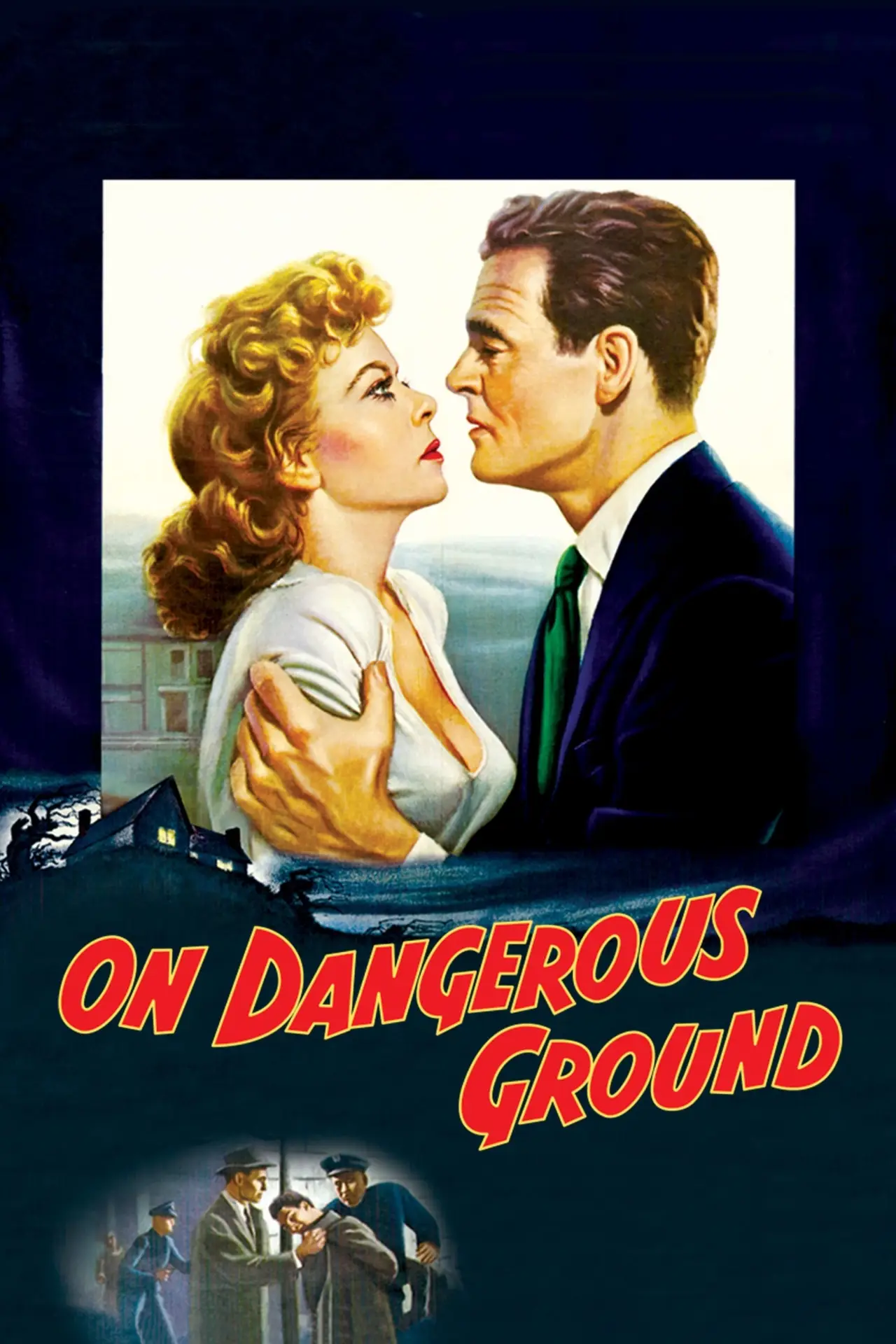 Постер к фильму "On Dangerous Ground"