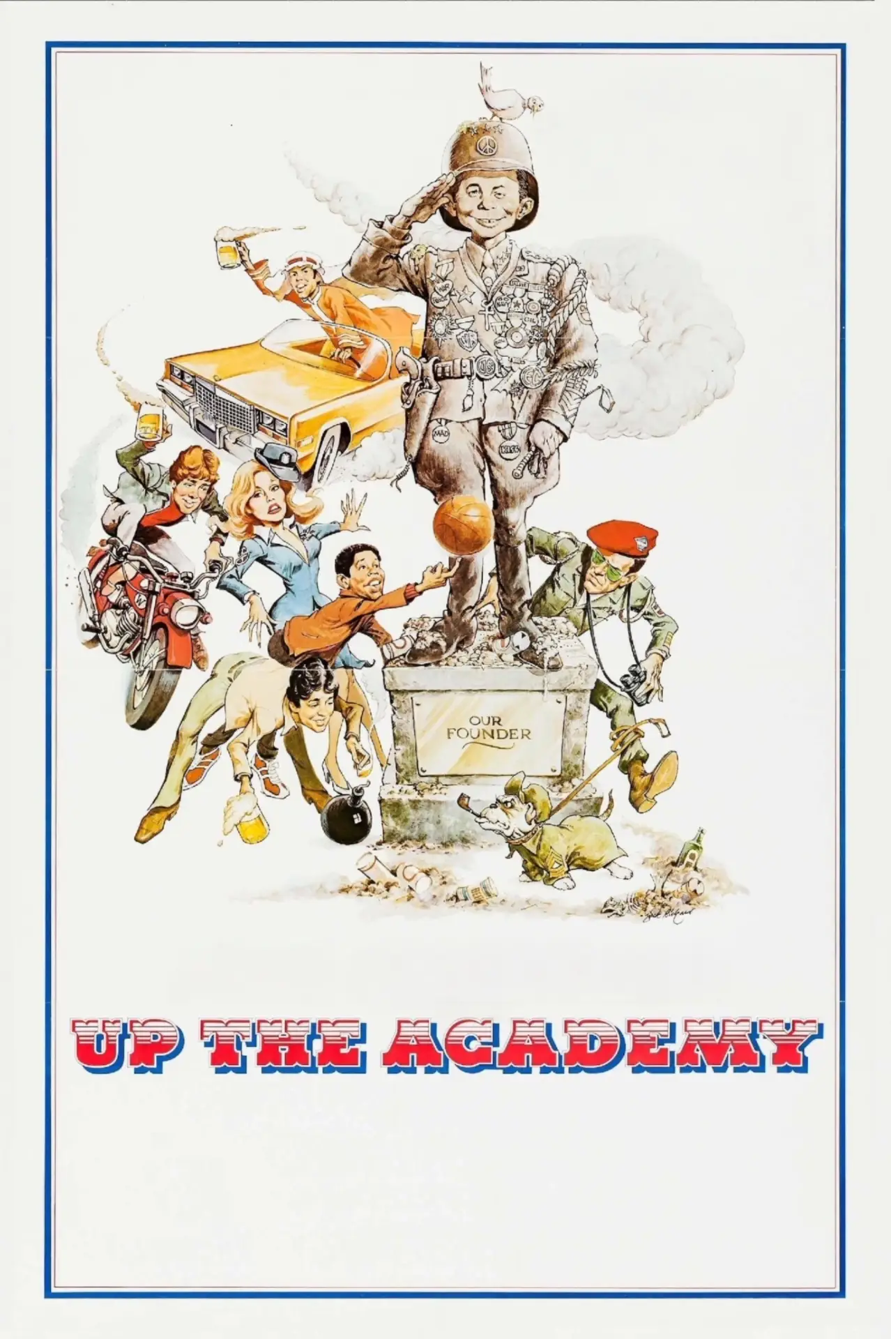 Постер к фильму "Up the Academy"