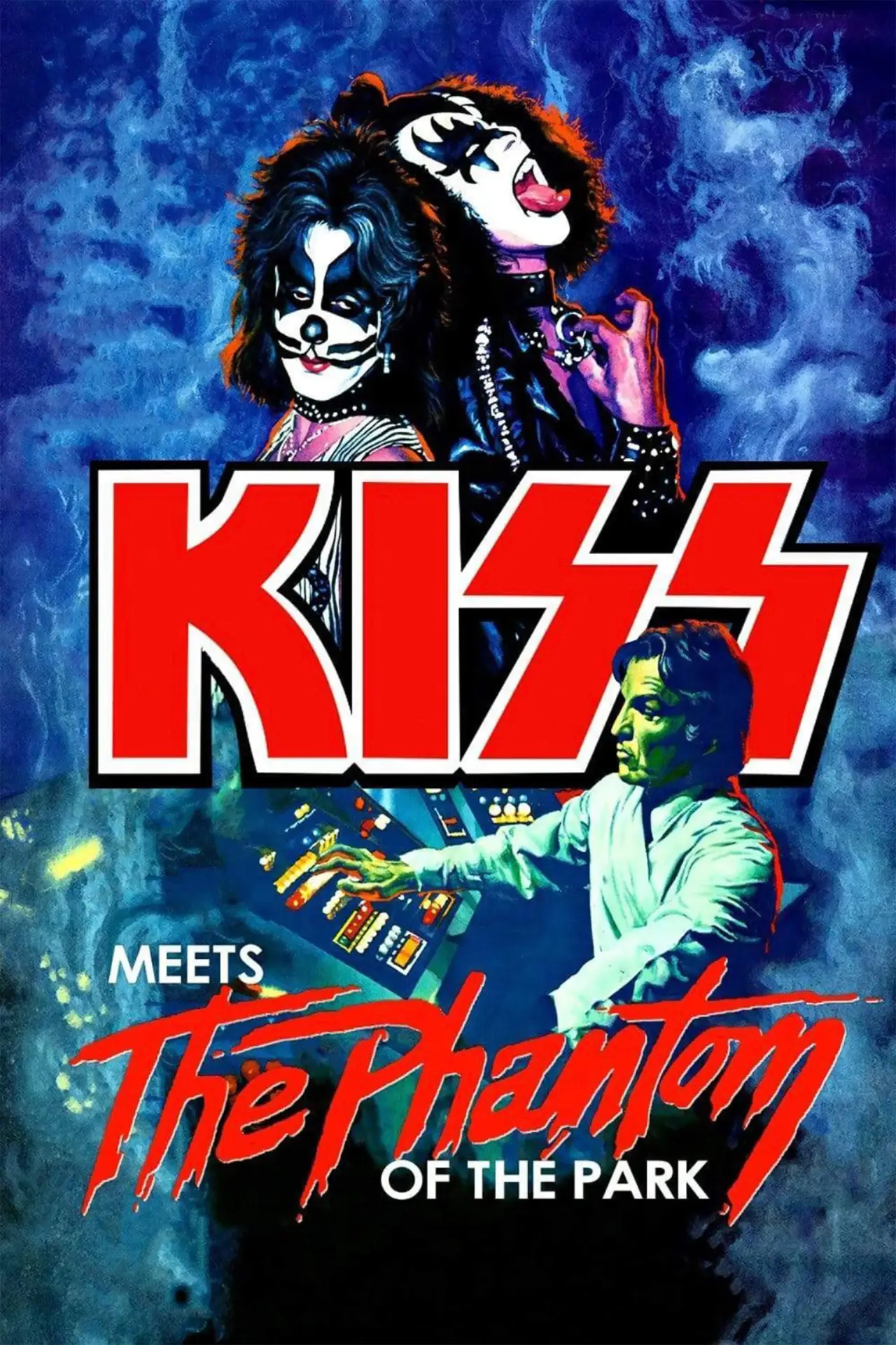 Постер к фильму "KISS Meets the Phantom of the Park"