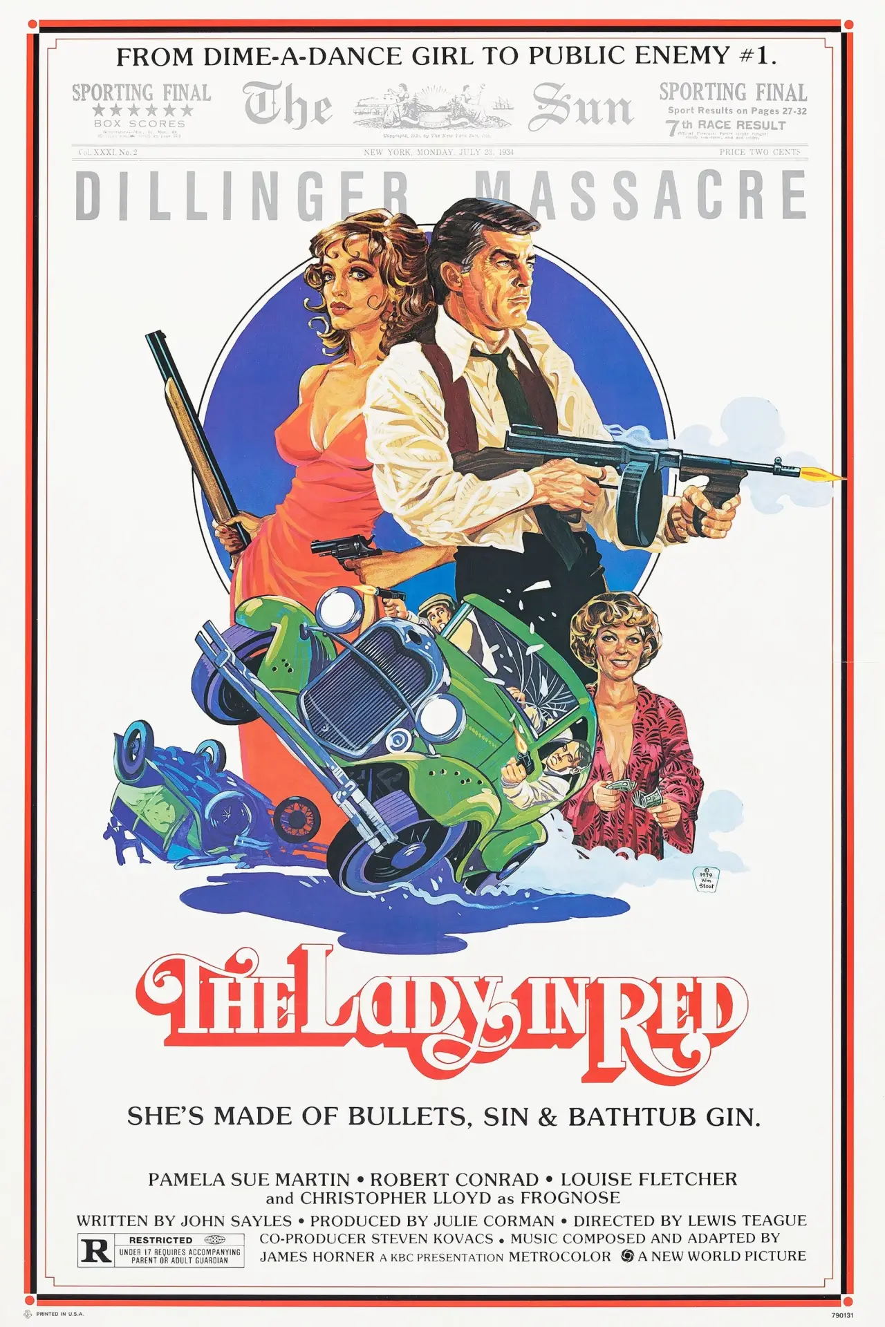 Постер к фильму "The Lady in Red"