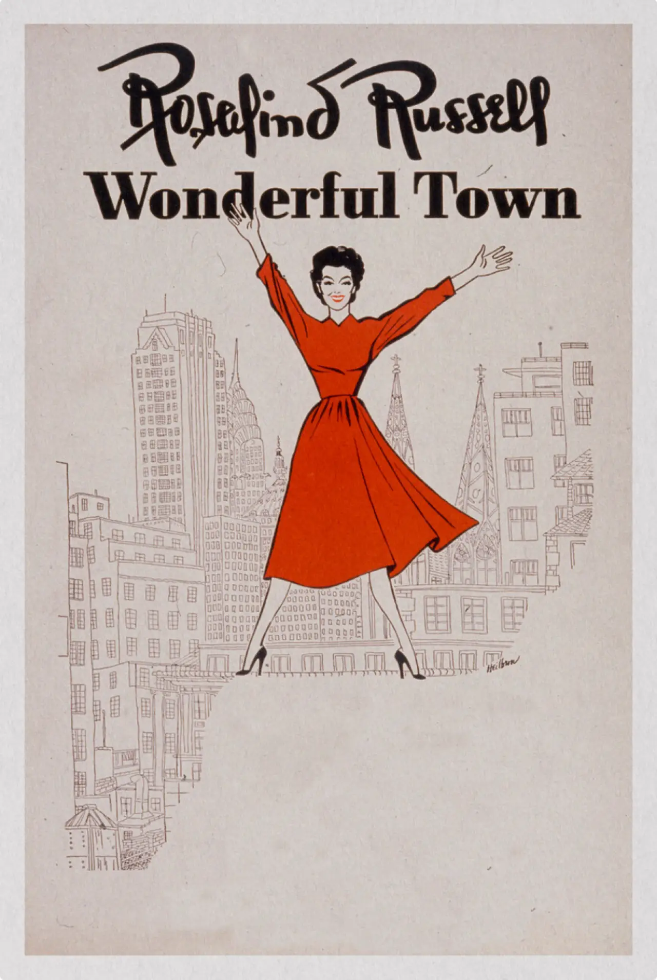 Постер к фильму "Wonderful Town"
