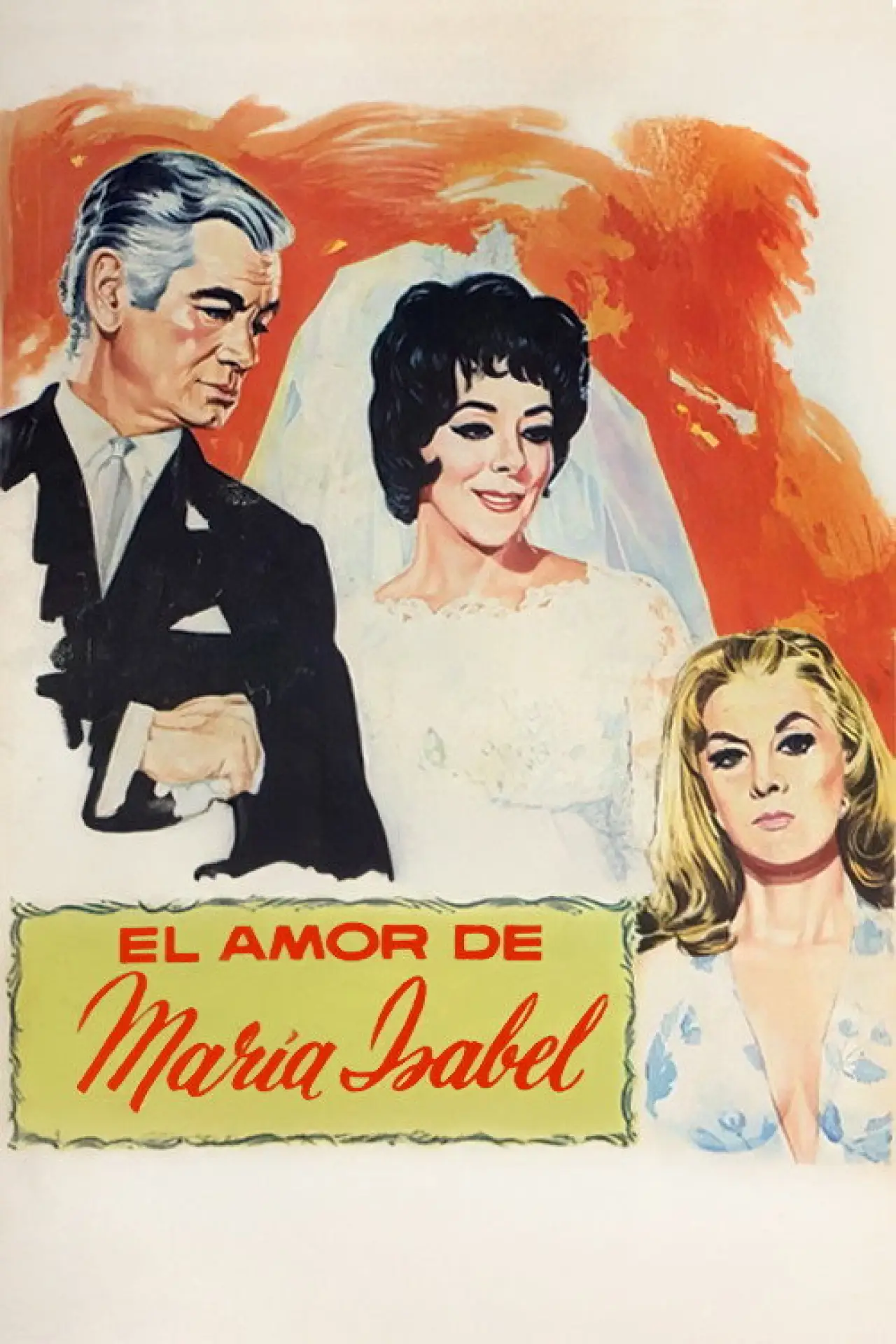 Постер к фильму "El amor de María Isabel"