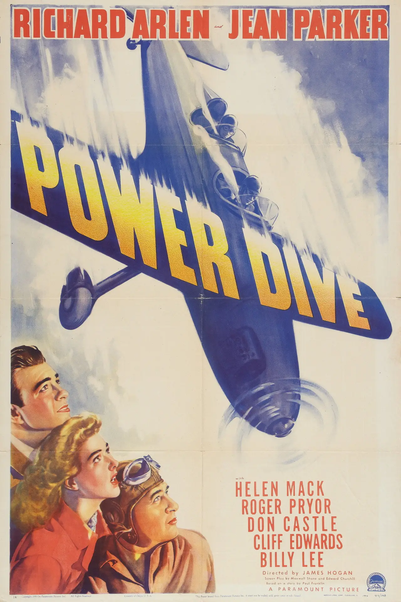 Постер к фильму "Power Dive"