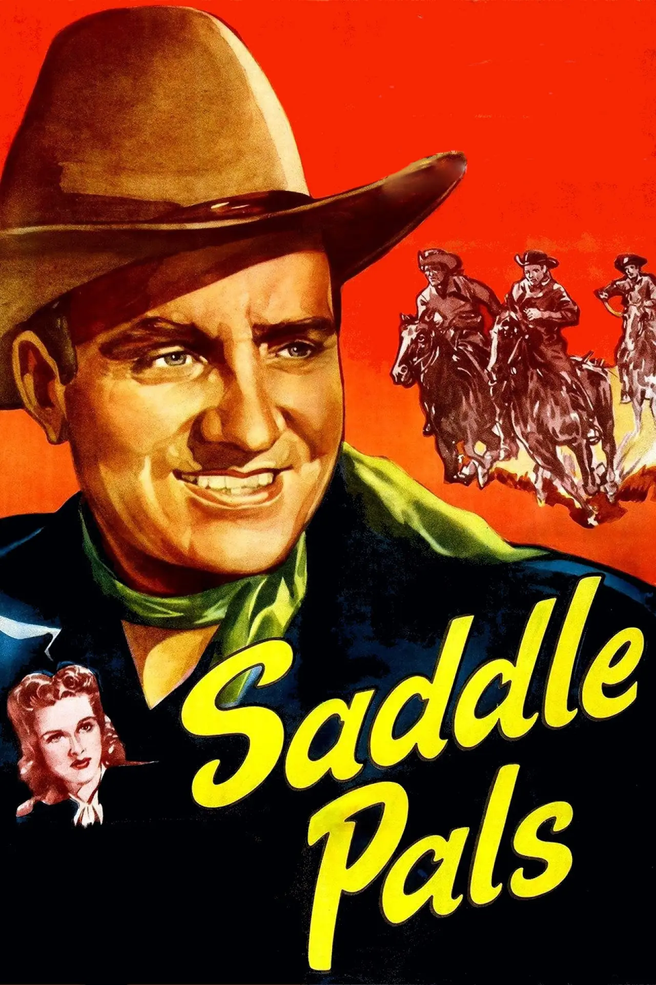 Постер к фильму "Saddle Pals"