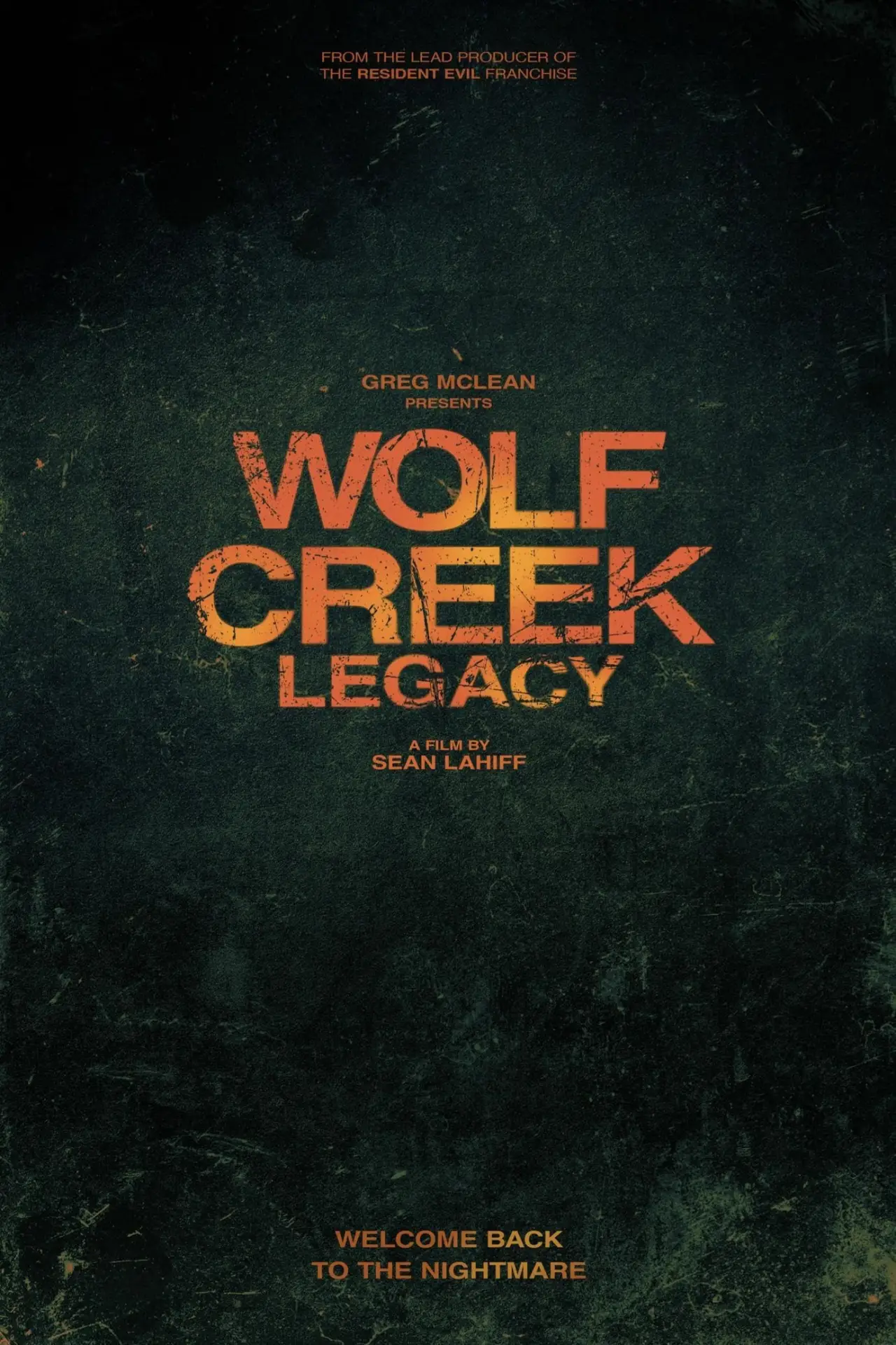 Постер к фильму "Wolf Creek: Legacy"